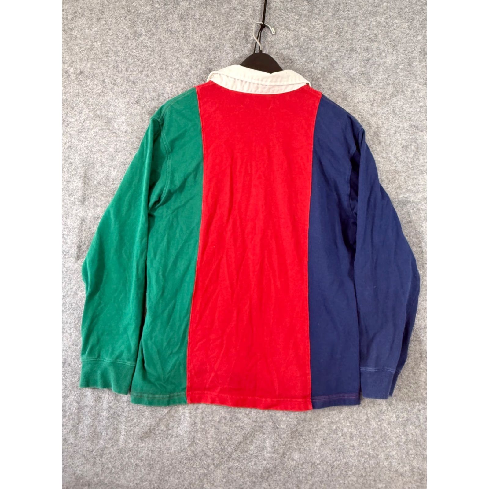 Forever 21 Forever 21 Rugby Polo Shirt Mens Small Red Blue Colorblock Performance Preppy Shirt Size US S / EU 44-46 / 1 - 7 Thumbnail