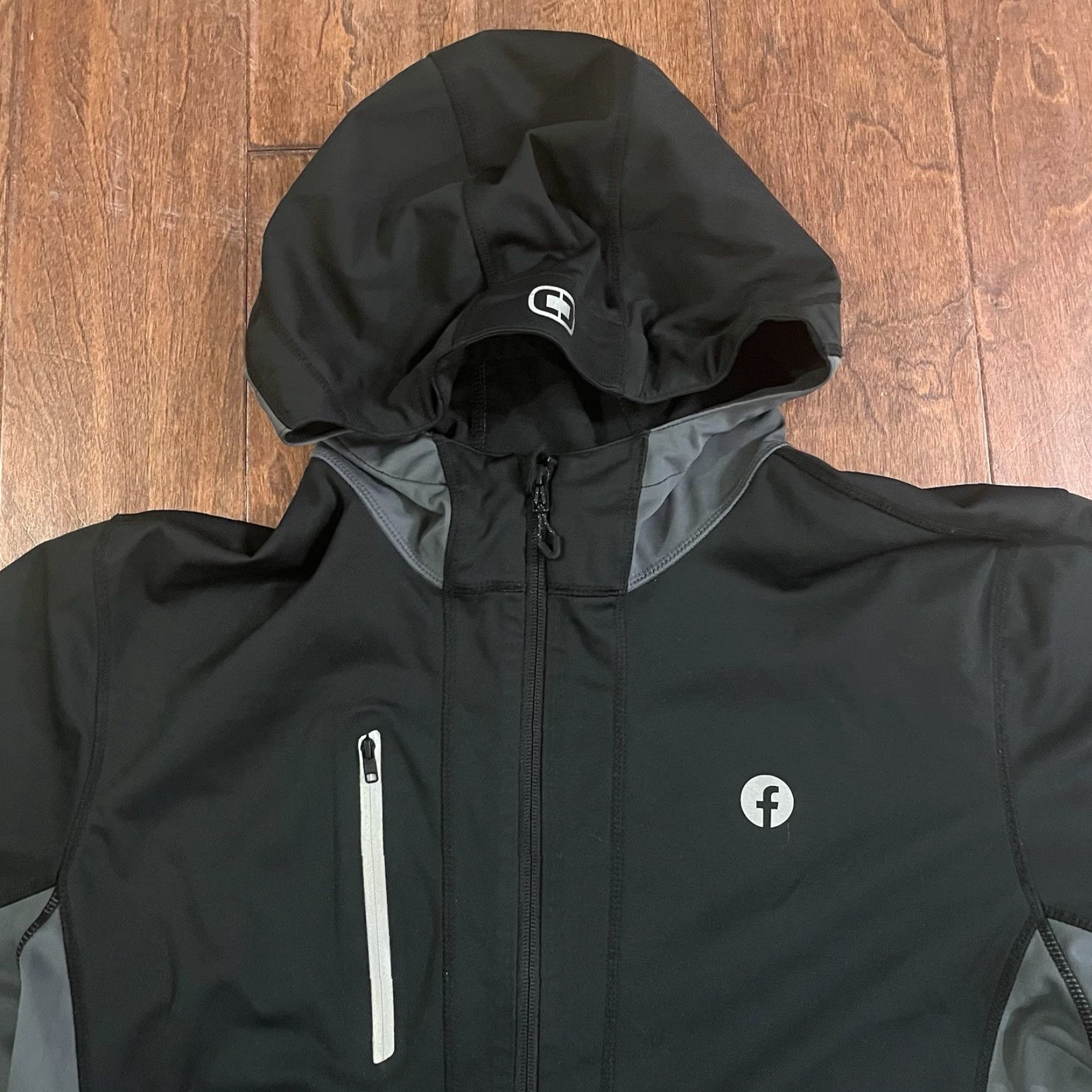 Vintage VINTAGE Facebook Employee Jacket Ogio Endurance Black Men’s Adult XL Shell Golf Hoodie Size US XL / EU 56 / 4 - 2 Thumbnail