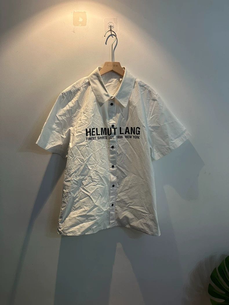 Helmut Lang HELMUT LANG white shirts Size US L / EU 52-54 / 3 - 1 Thumbnail