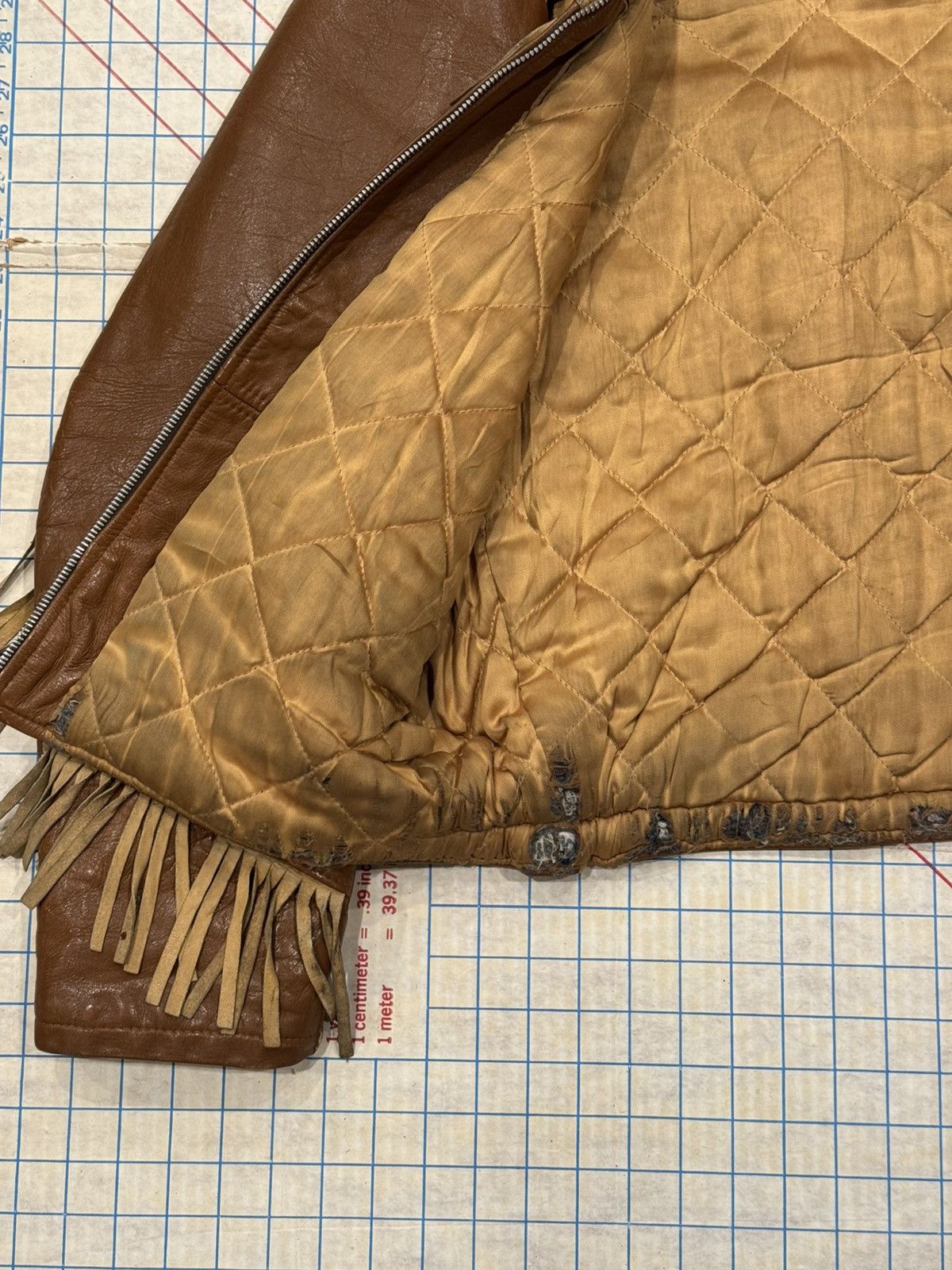 Vintage Vintage Sportswear Manufacturers Horse Hide Fringe Western Size US M / EU 48-50 / 2 - 11 Thumbnail