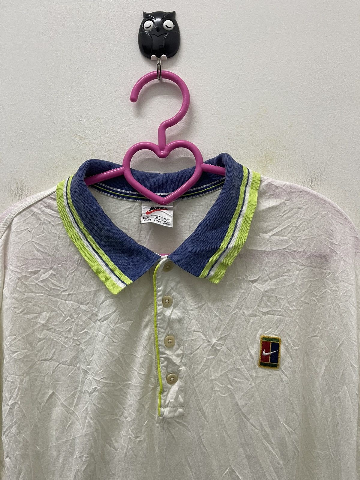 Nike Rare Vintage NIKE Court Tennis Polo Size US L / EU 52-54 / 3 - 4 Thumbnail