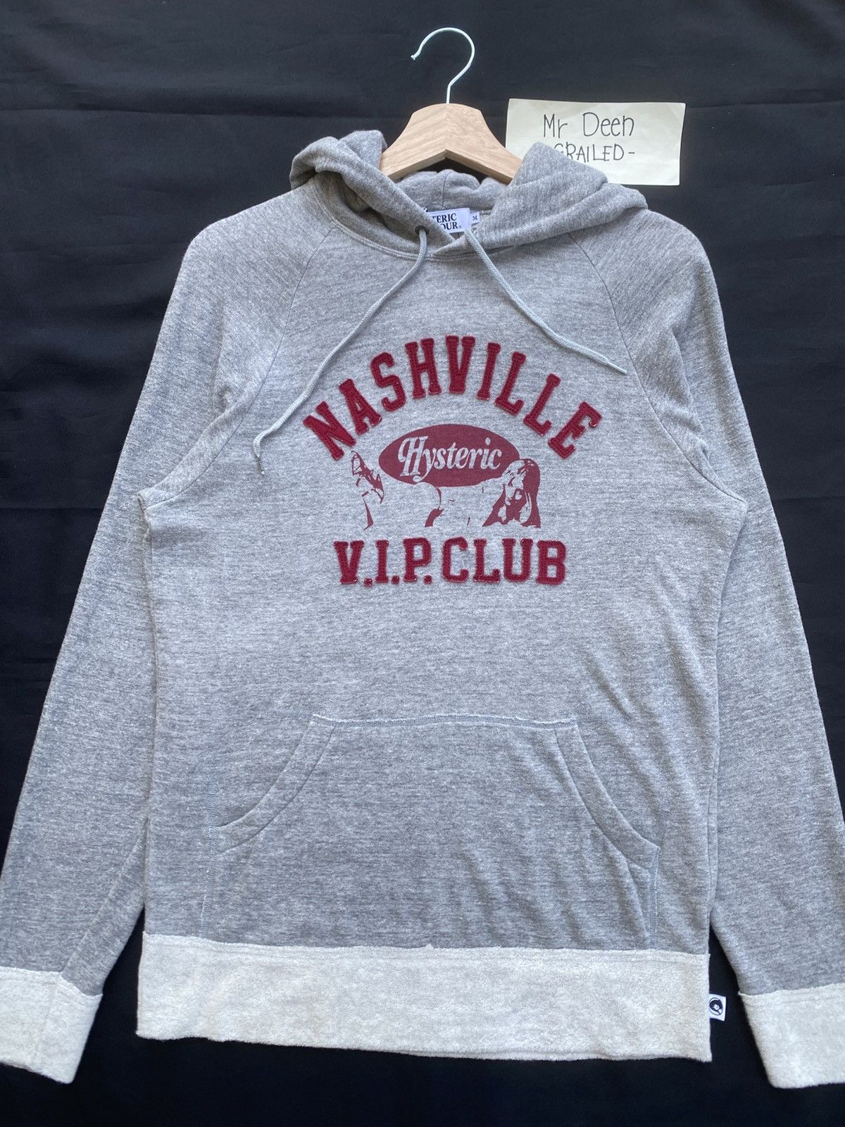 Hysteric Glamour Rare HYSTERIC GLAMOUR His Girl Pullover Hoodie Size US M / EU 48-50 / 2 - 2 Thumbnail
