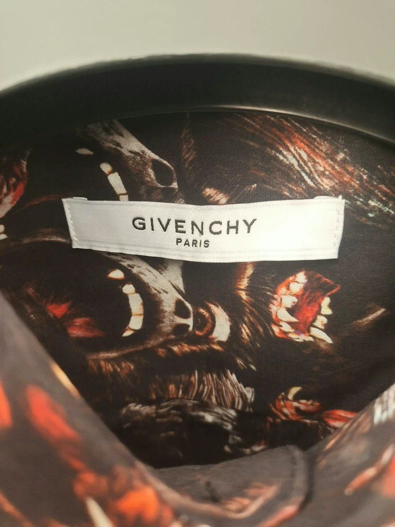 Givenchy Givenchy Autumn Pattern Printed Long Sleeve Shirt Size US M / EU 48-50 / 2 - 5 Thumbnail