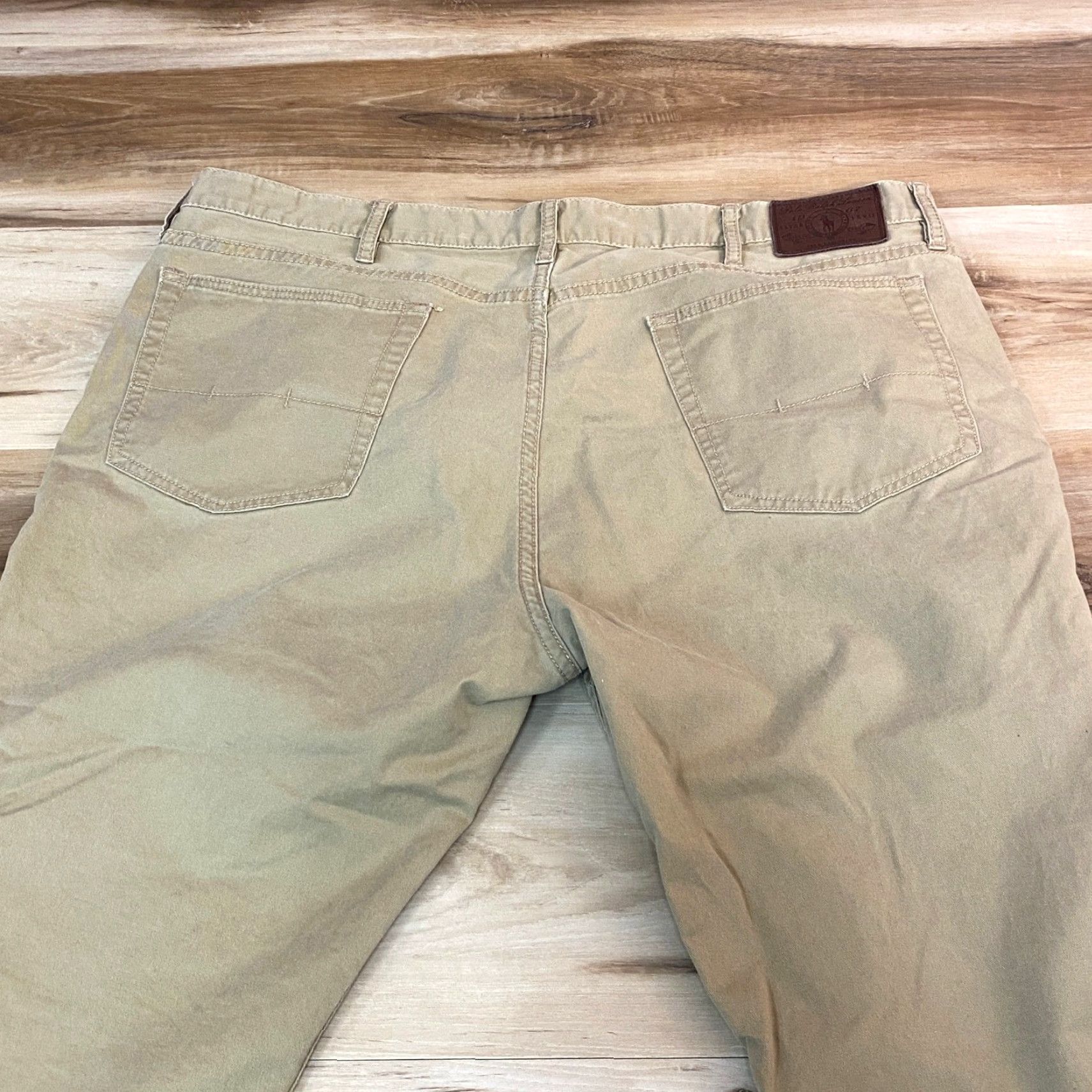 Polo Ralph Lauren Polo Ralph Lauren Mens Slim Straight Fit Tan Pants 38x25 Cotton Blend Chino Size US M / EU 48-50 / 2 - 8 Thumbnail