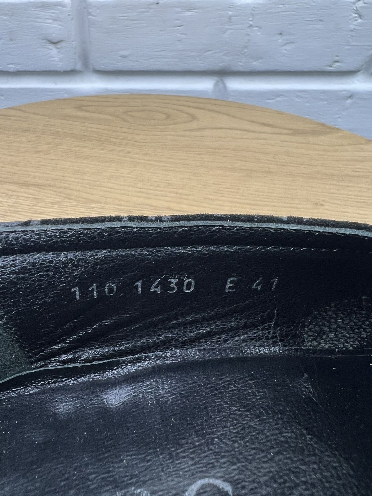 Gucci GUCCI Loafers Suede Shoes GG Monogram Canvas Black Men’s Size US 8 / EU 41 - 20 Thumbnail