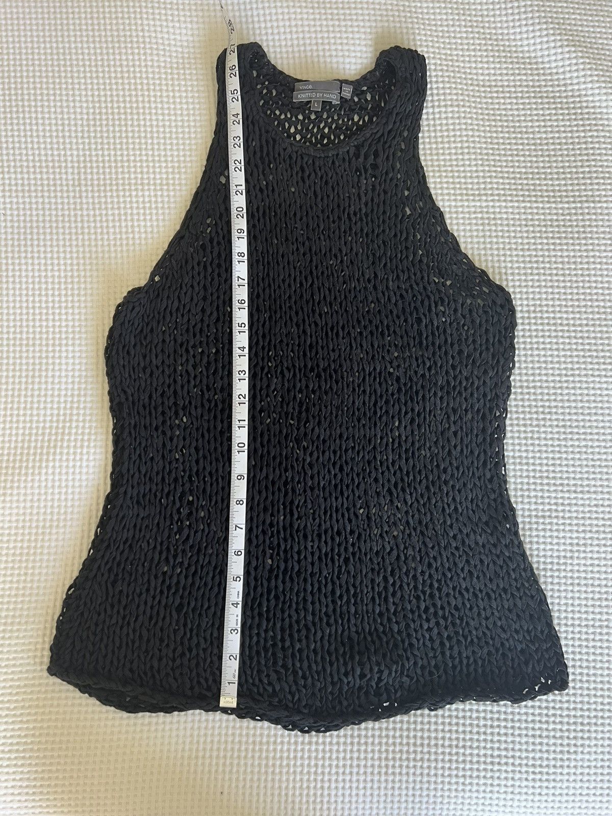 Vince Vince | Hand Open Knit Long Sweater Size L / US 10 / IT 46 - 3 Thumbnail