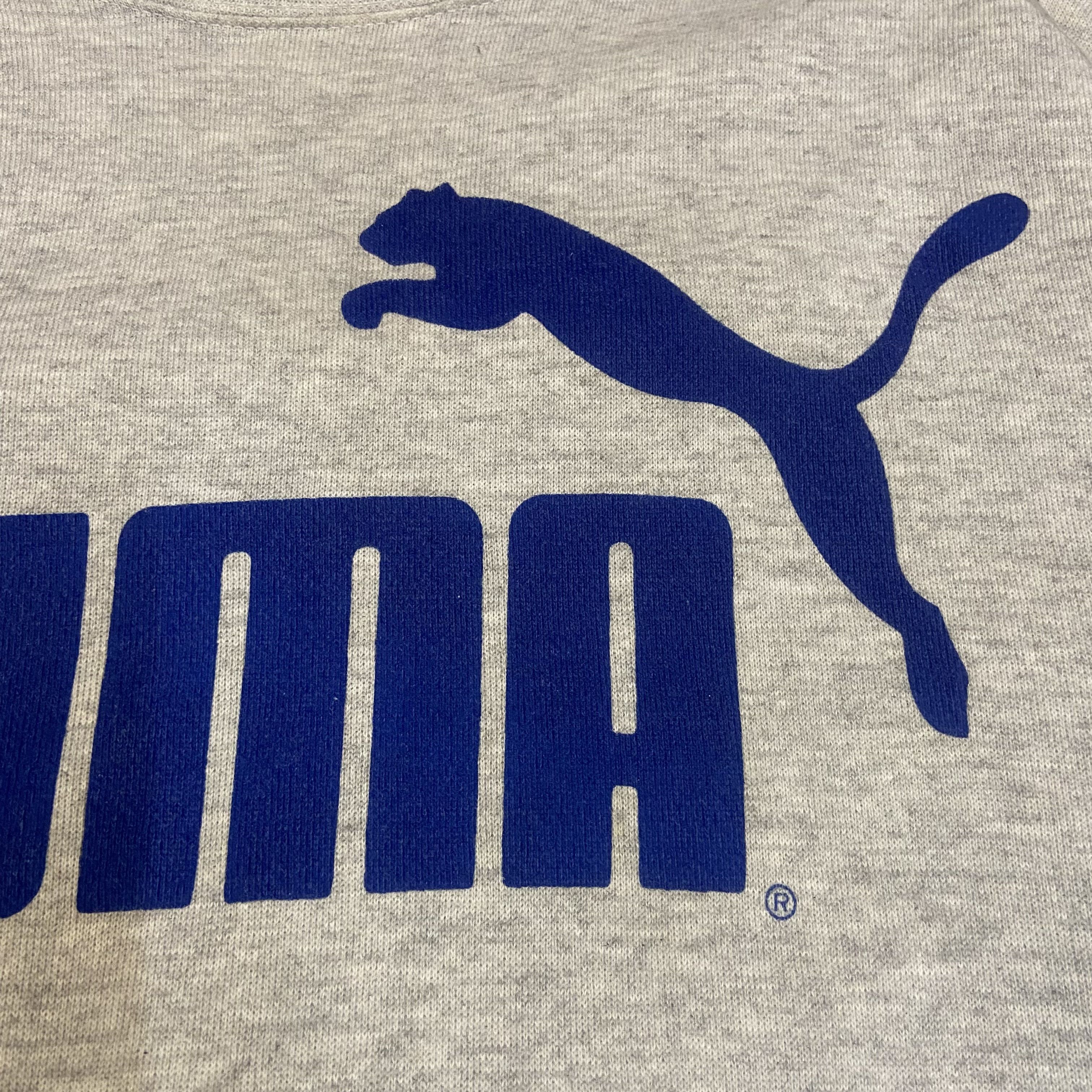 Puma Vintage Puma Big Logo Thrashed Crewneck Size US M / EU 48-50 / 2 - 5 Thumbnail