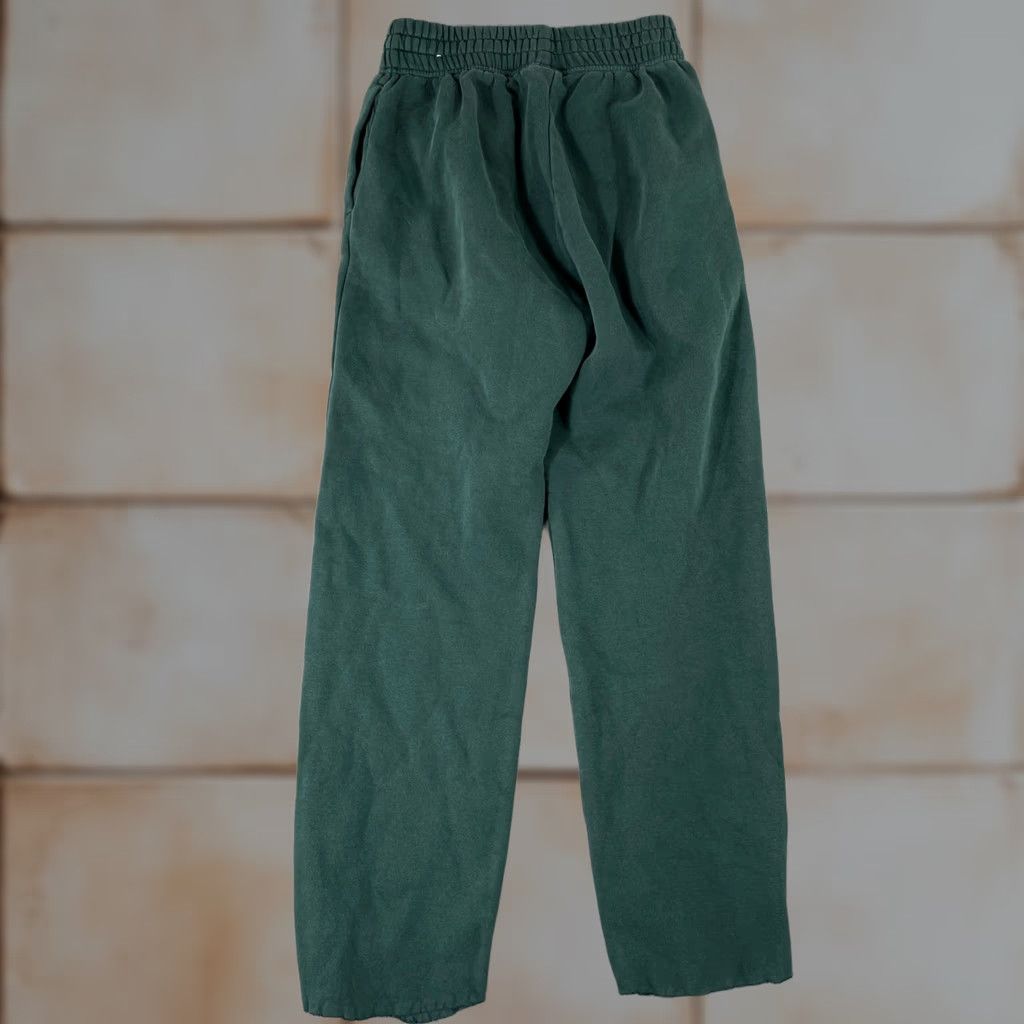 Nike Nike Sweatpants Women XS Green Elastic Waist Raw Hem Gym Running Sweatpants Size 26" / US 2 / IT 38 - 1 Thumbnail