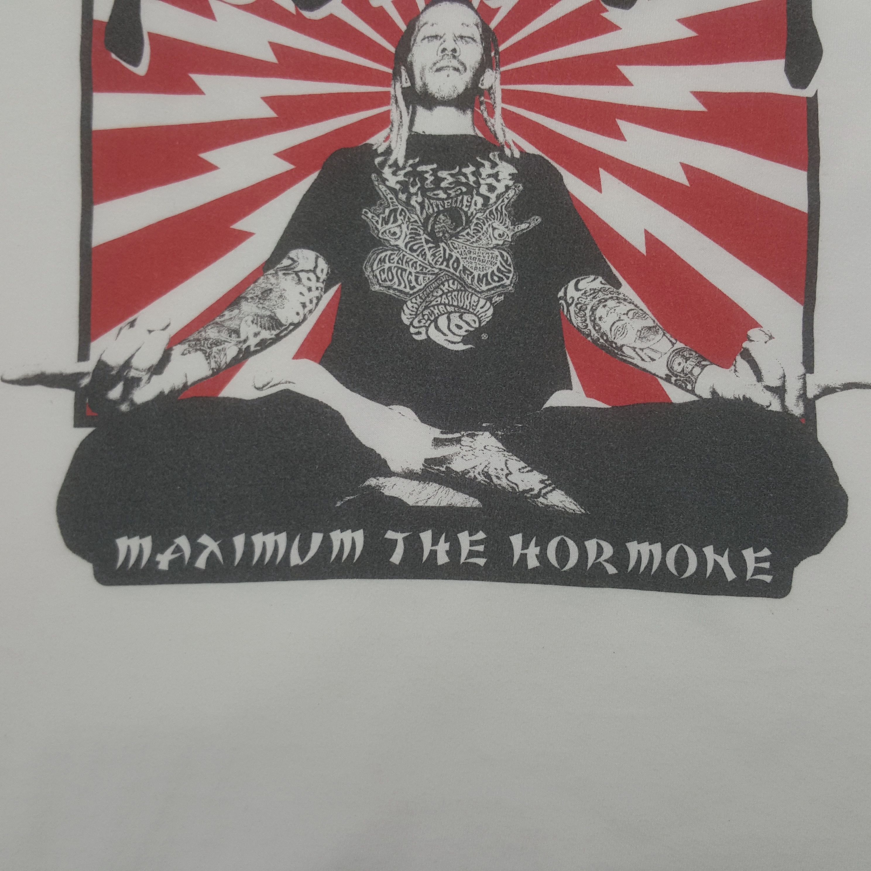 Band Tees × Vintage Vintage Maximum The Hormone Japanese Heavy Metal Band Tshirt Size US L / EU 52-54 / 3 - 8 Thumbnail