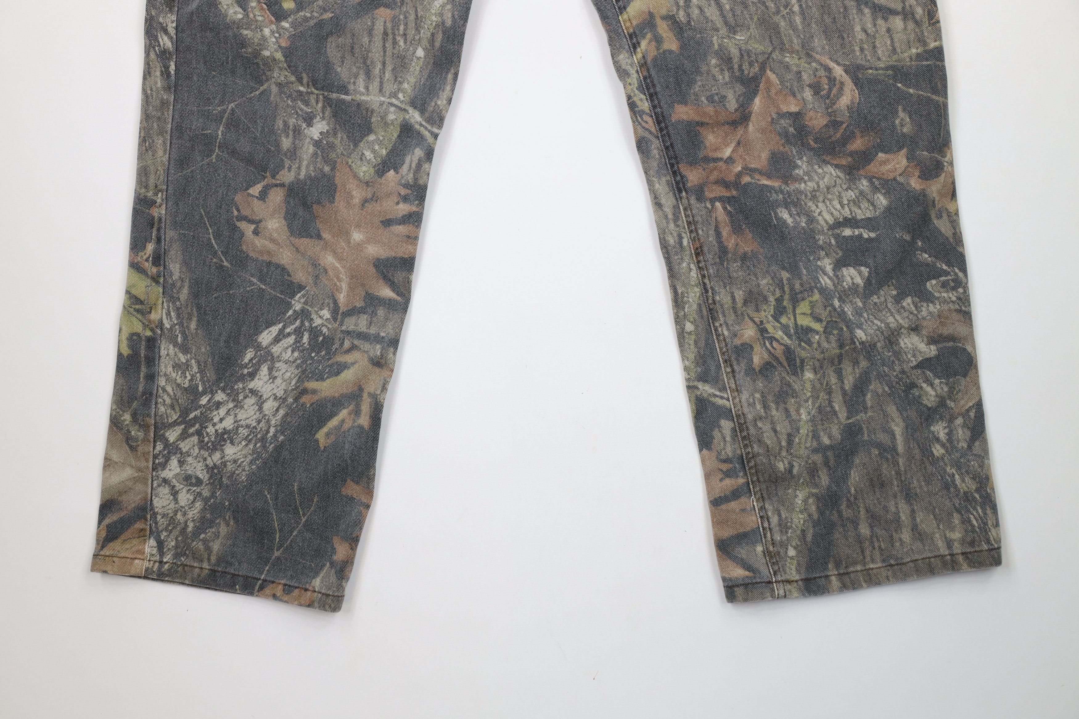 Vintage Vintage 90s Streetwear Camouflage Wide Leg Denim Jeans Size US 42 / EU 58 - 4 Thumbnail
