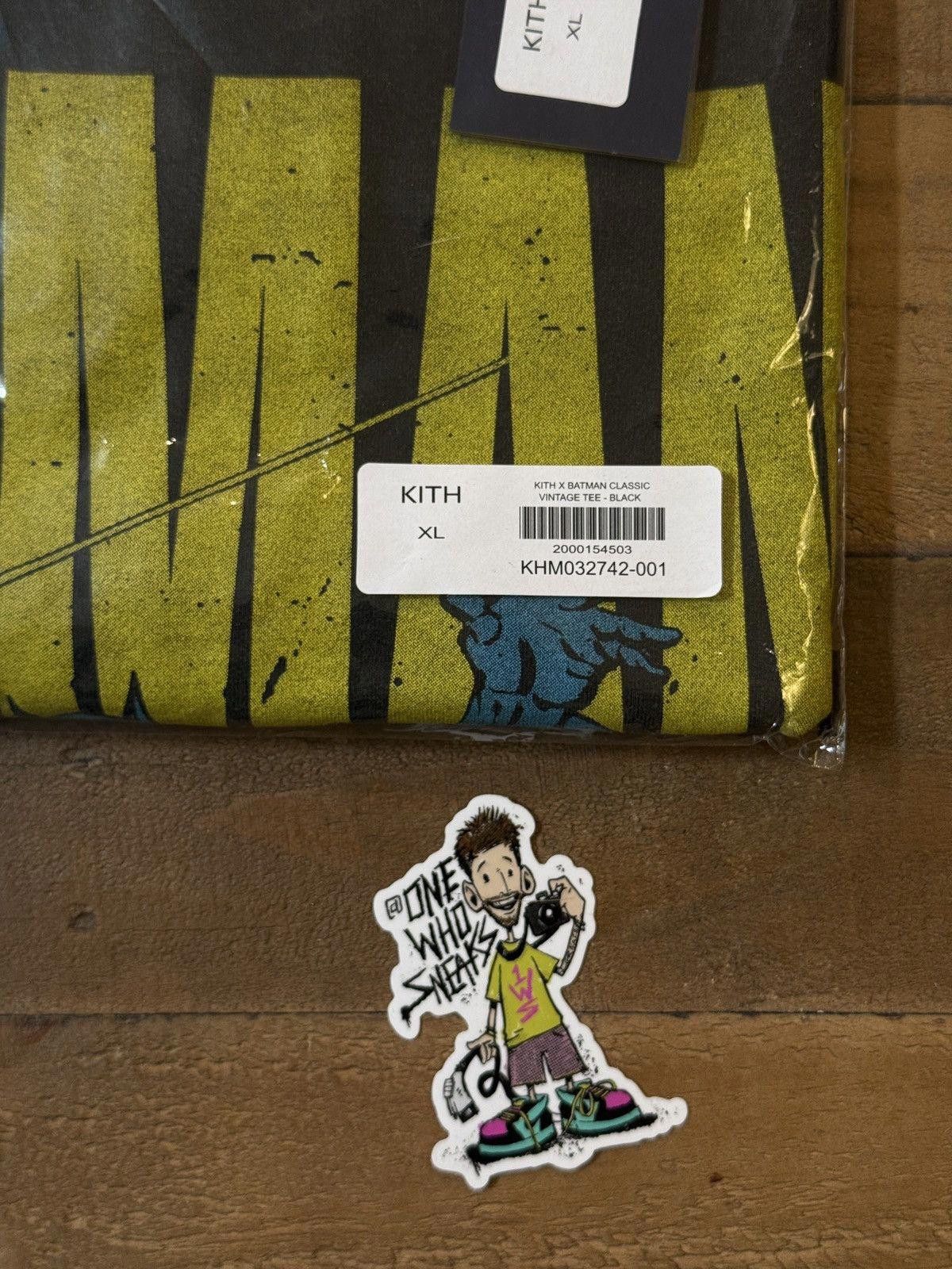 Kith Kith x Batman Classic Vintage Tee Size US XL / EU 56 / 4 - 3 Thumbnail