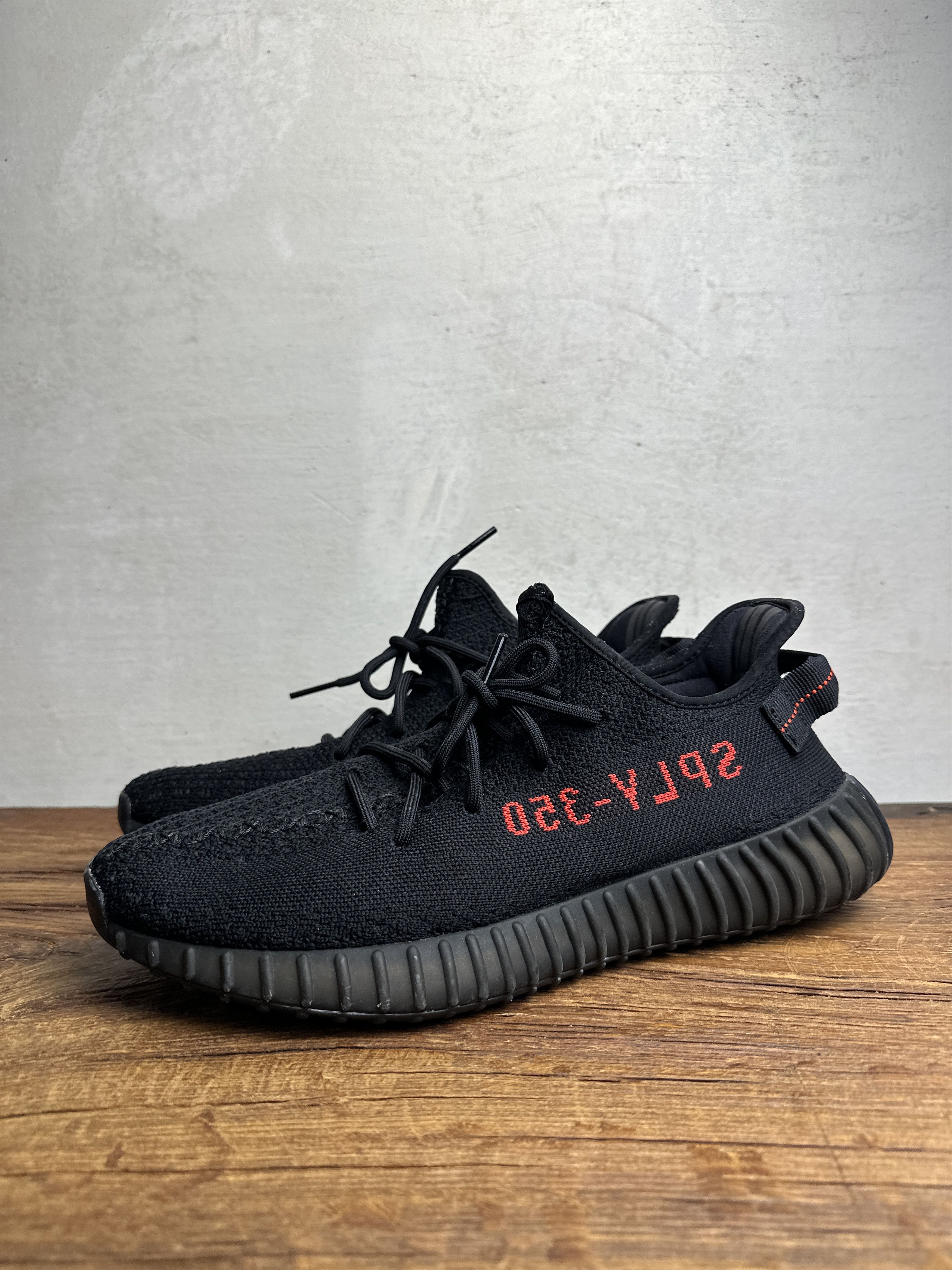 Adidas Adidas Yeezy Boost 350 V2 Bred CP9652 Sneakers Size US 11 / EU 44 - 2 Thumbnail