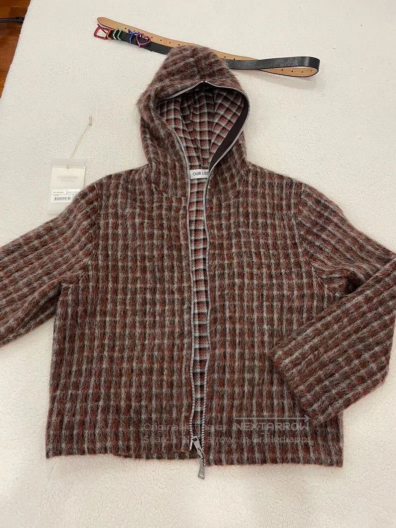 Our Legacy Our Legacy Plaid Mohair Zip Jacket. Size US M / EU 48-50 / 2 - 1 Thumbnail