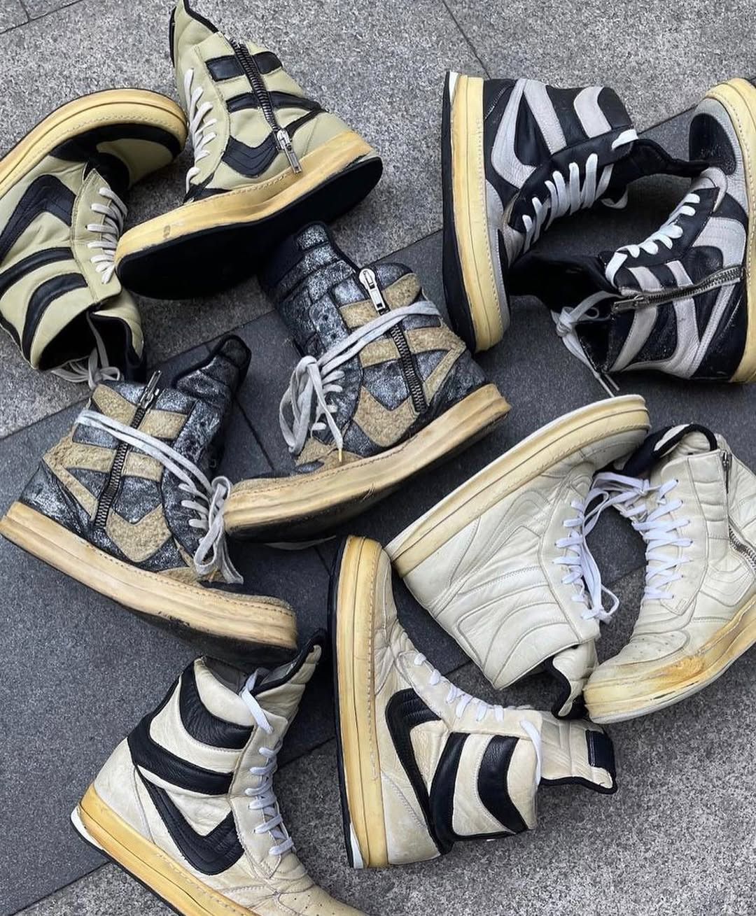Rick Owens Rick Owens Mohawk Dunks S/S2009 Size US 10 / EU 43 - 12 Thumbnail