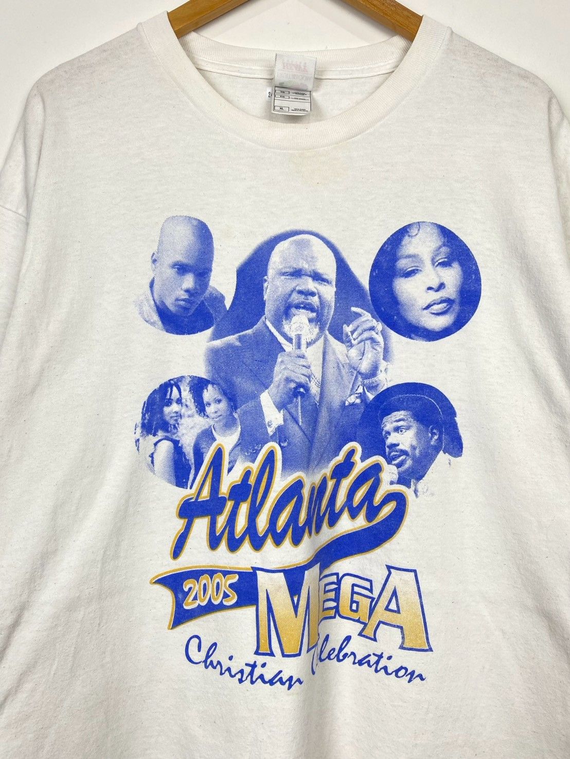 Rap Tees Vintage Atlanta Mega Fest T-Shirts XL DO2189 Size US XL / EU 56 / 4 - 1 Thumbnail
