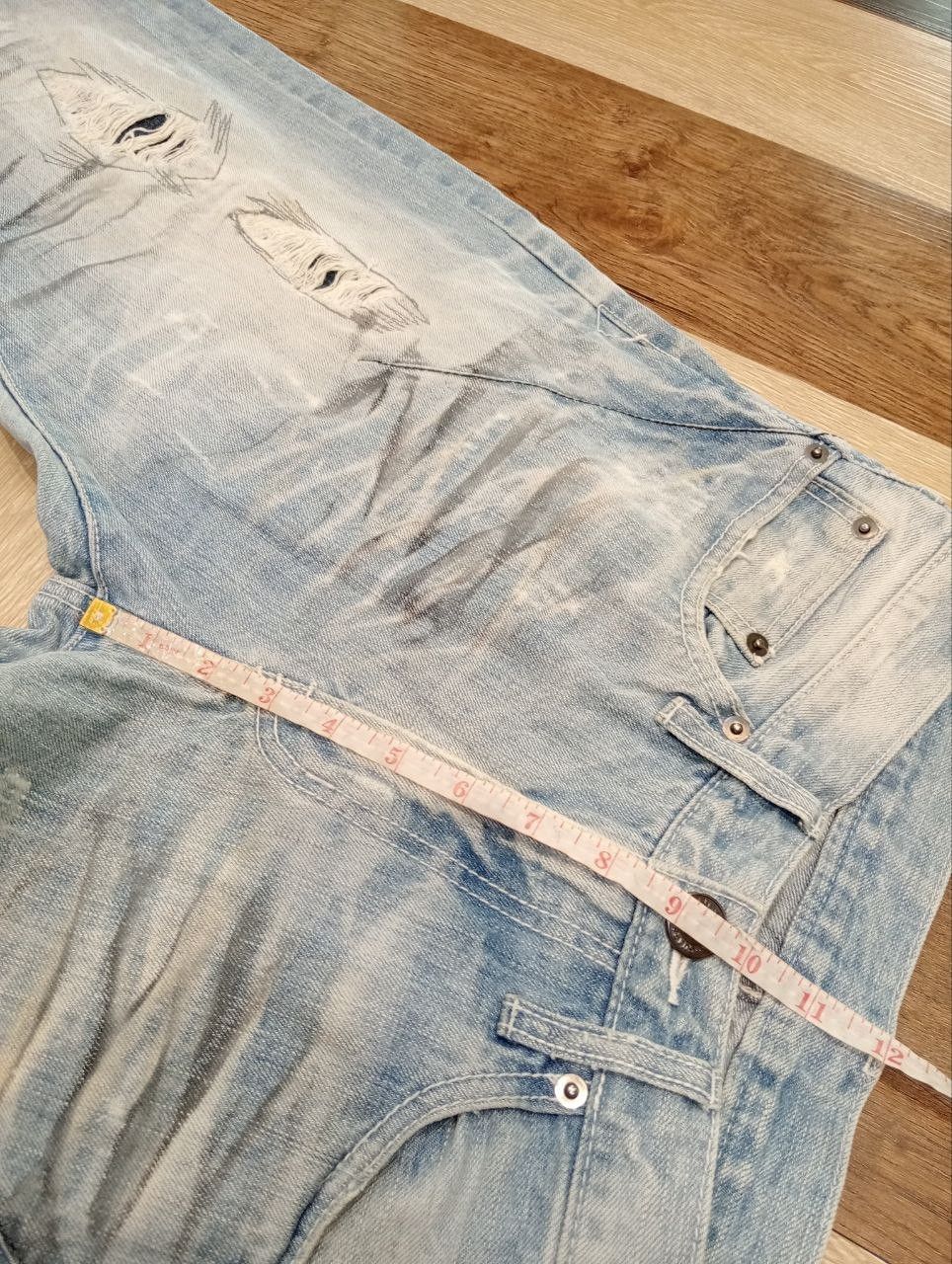 semanticdesign SEMANTIC DESIGN JAPAN LIGHT BLUE DISTRESSED DENIM PANTS Size US 32 / EU 48 - 11 Thumbnail