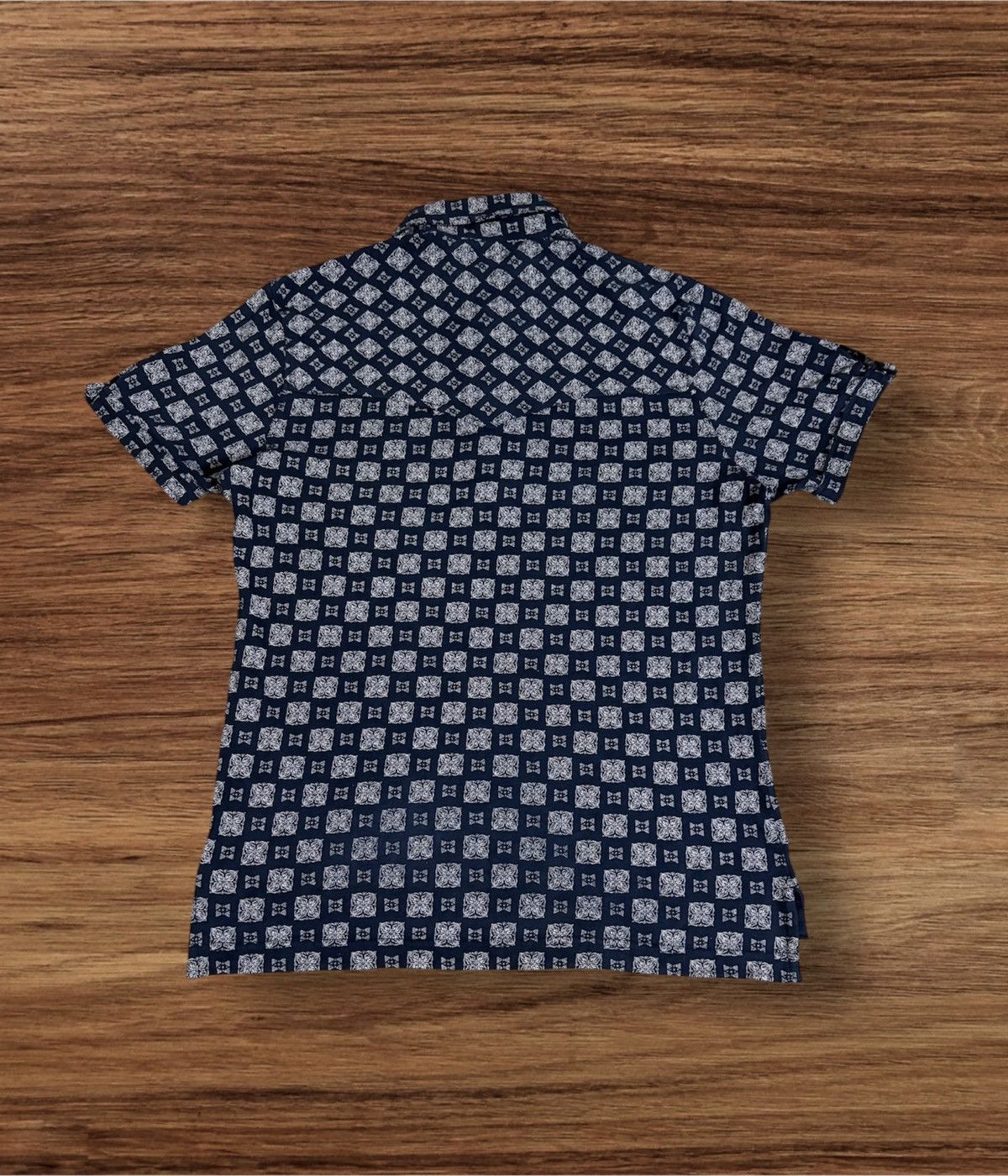 Designer × Michael Bastian × Uniqlo 🔥RARE🔥🔥Michael Bastian X Uniqlo Full Print Polo Tee Size US M / EU 48-50 / 2 - 2 Thumbnail