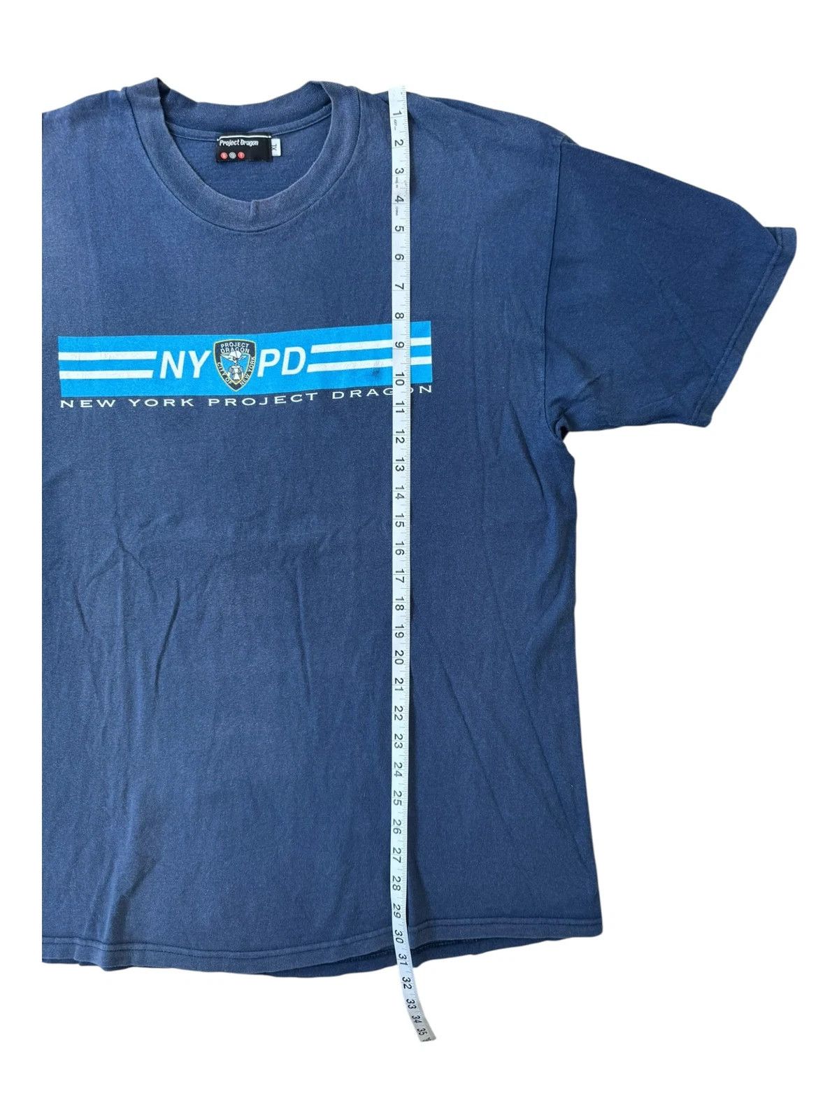 Futura Vintage 1990's Project Dragon 'NYPD' Tee Size US L / EU 52-54 / 3 - 8 Thumbnail