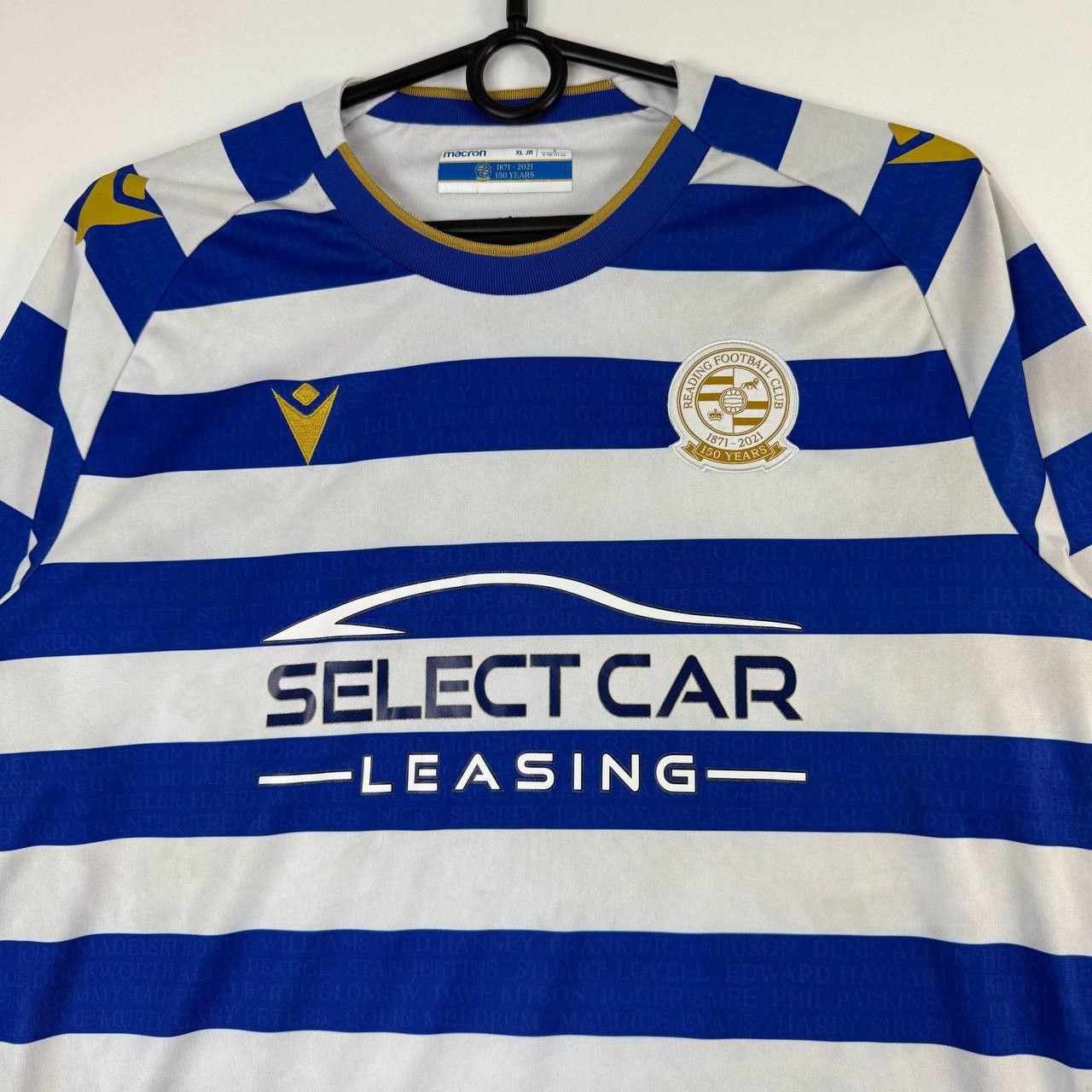 Macron Reading FC 150Y Anniversary Macron Jersey Boys Size XL JR Size US S / EU 44-46 / 1 - 2 Thumbnail
