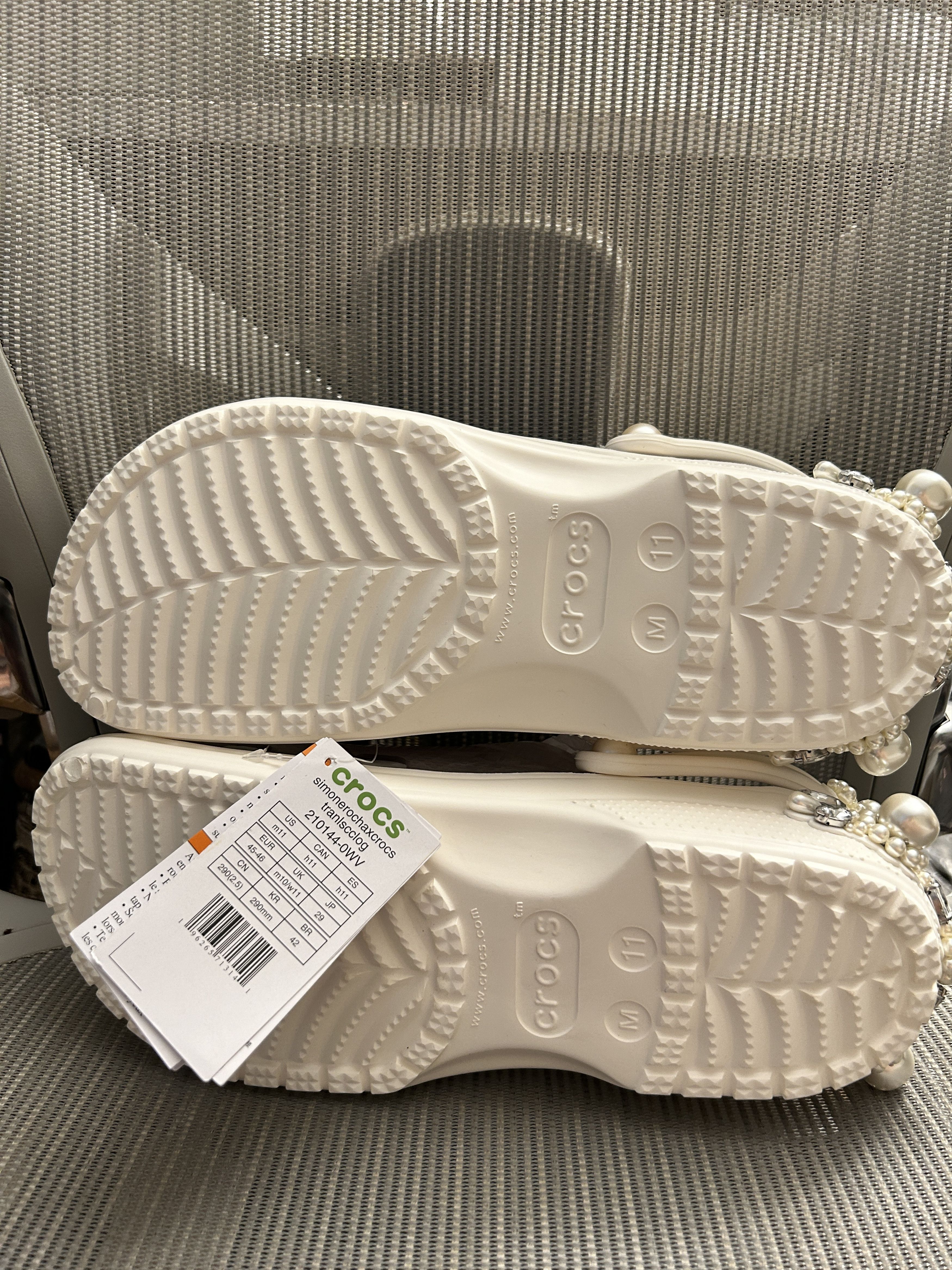 Crocs × Simone Rocha Crocs Classic Clog Simone Rocha Translucent (210144-0WV) Size US 12 / IT 42 - 5 Thumbnail