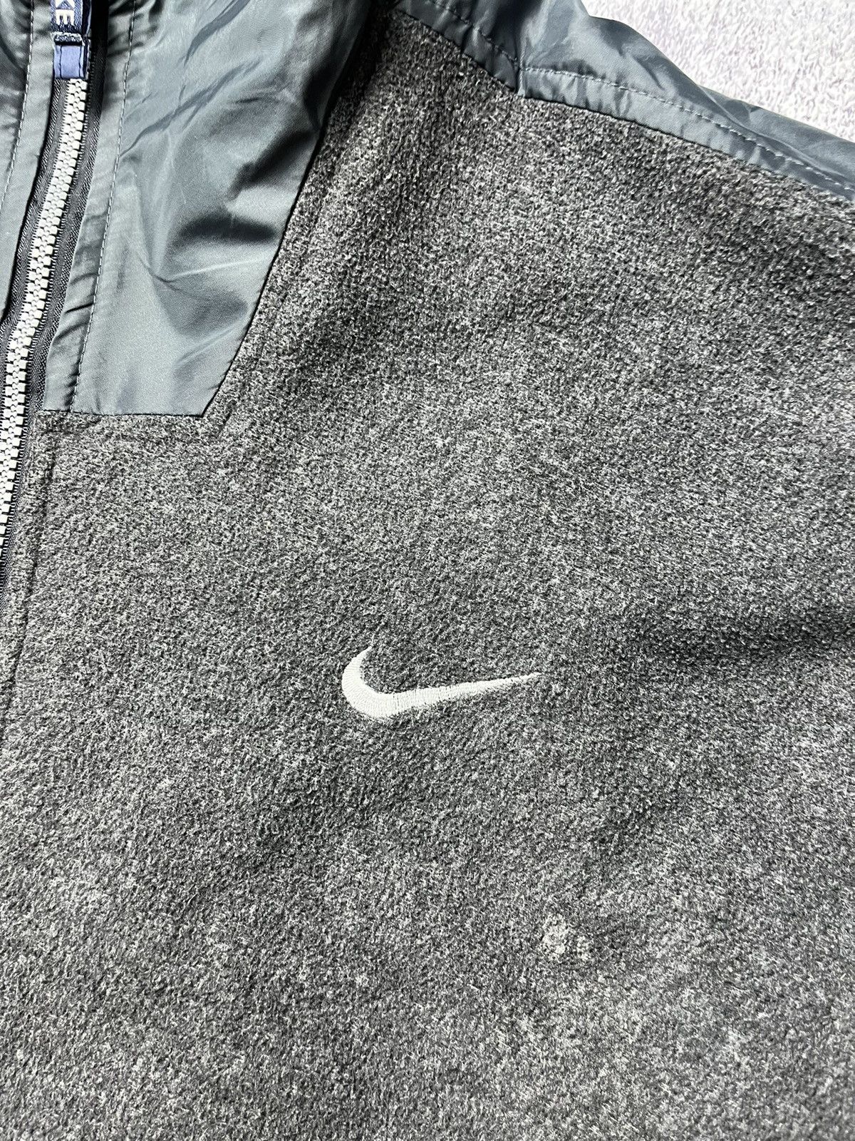 Nike Vintage Nike Zoom Fleece Jacket Baggy styles 90's Y2K Size US XXL / EU 58 / 5 - 11 Thumbnail
