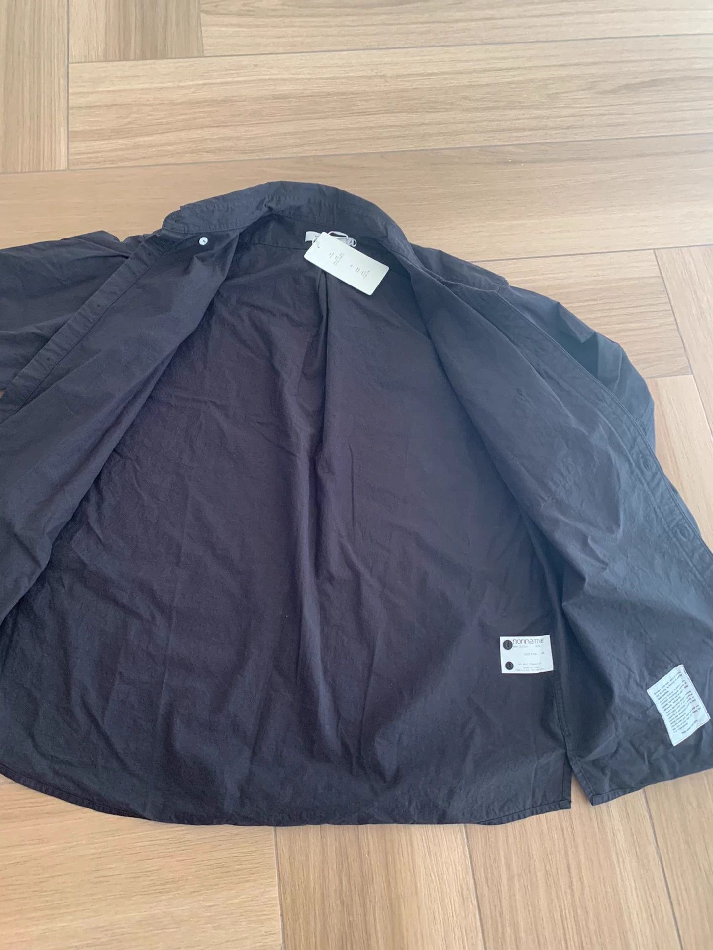 Nonnative NONNATIVE DWELLER B.D. Cotton Oxford LS Shirt 4 Black Size US XL / EU 56 / 4 - 8 Thumbnail