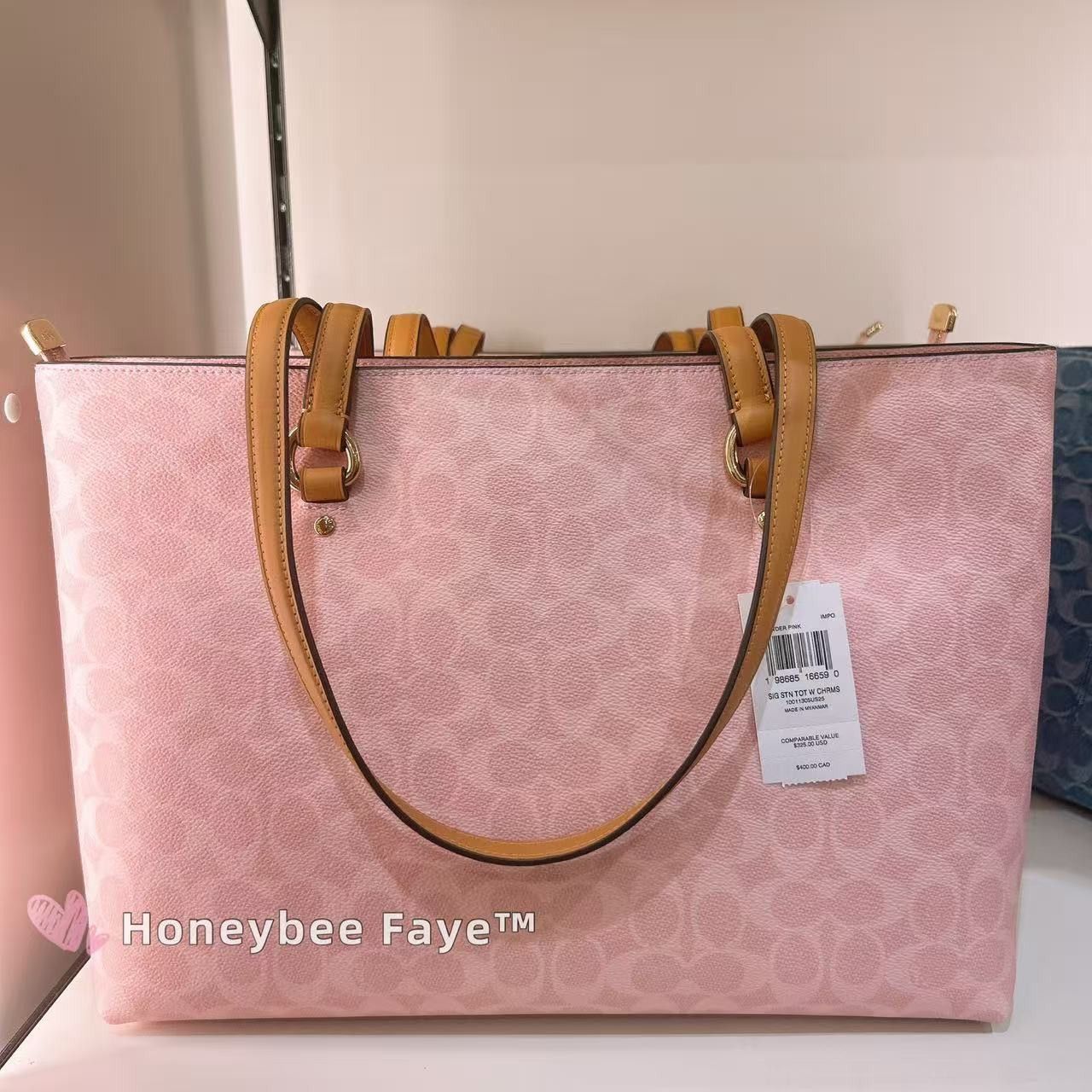Coach Nwt Coach Station Tote Bag In Signature Canvas CEA21 Size ONE SIZE - 4 Thumbnail