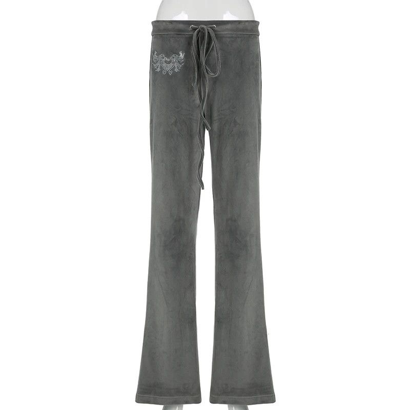 Japanese Brand × Vintage Retro Rhinestone Flare Pants Size 30" / US 8 / IT 44 - 4 Thumbnail