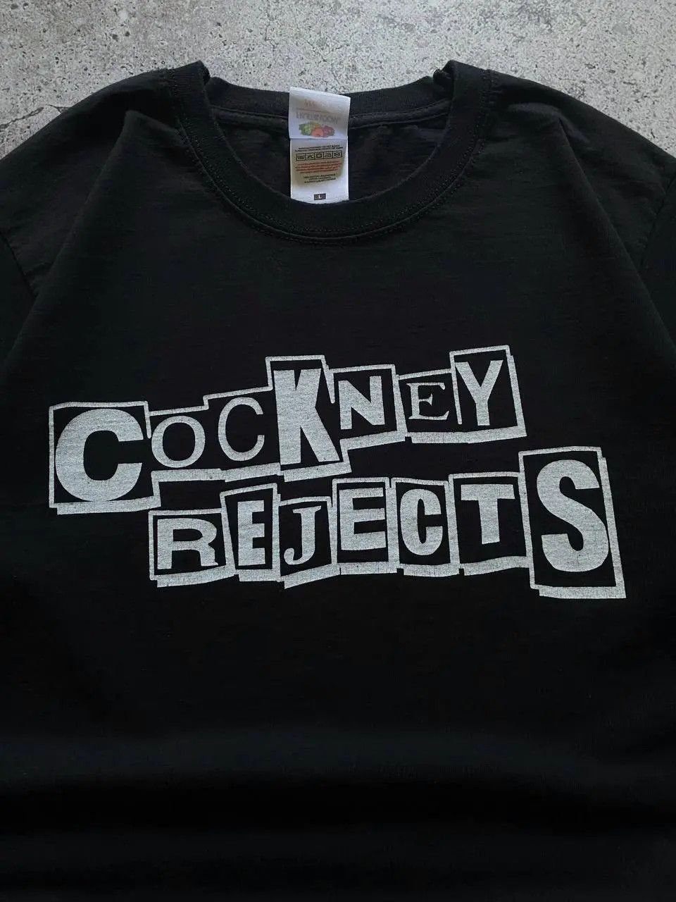 Band Tees COCKNEY REJECTS Oi! PUNK ROCK BAND T SHIRT Size US L / EU 52-54 / 3 - 5 Thumbnail