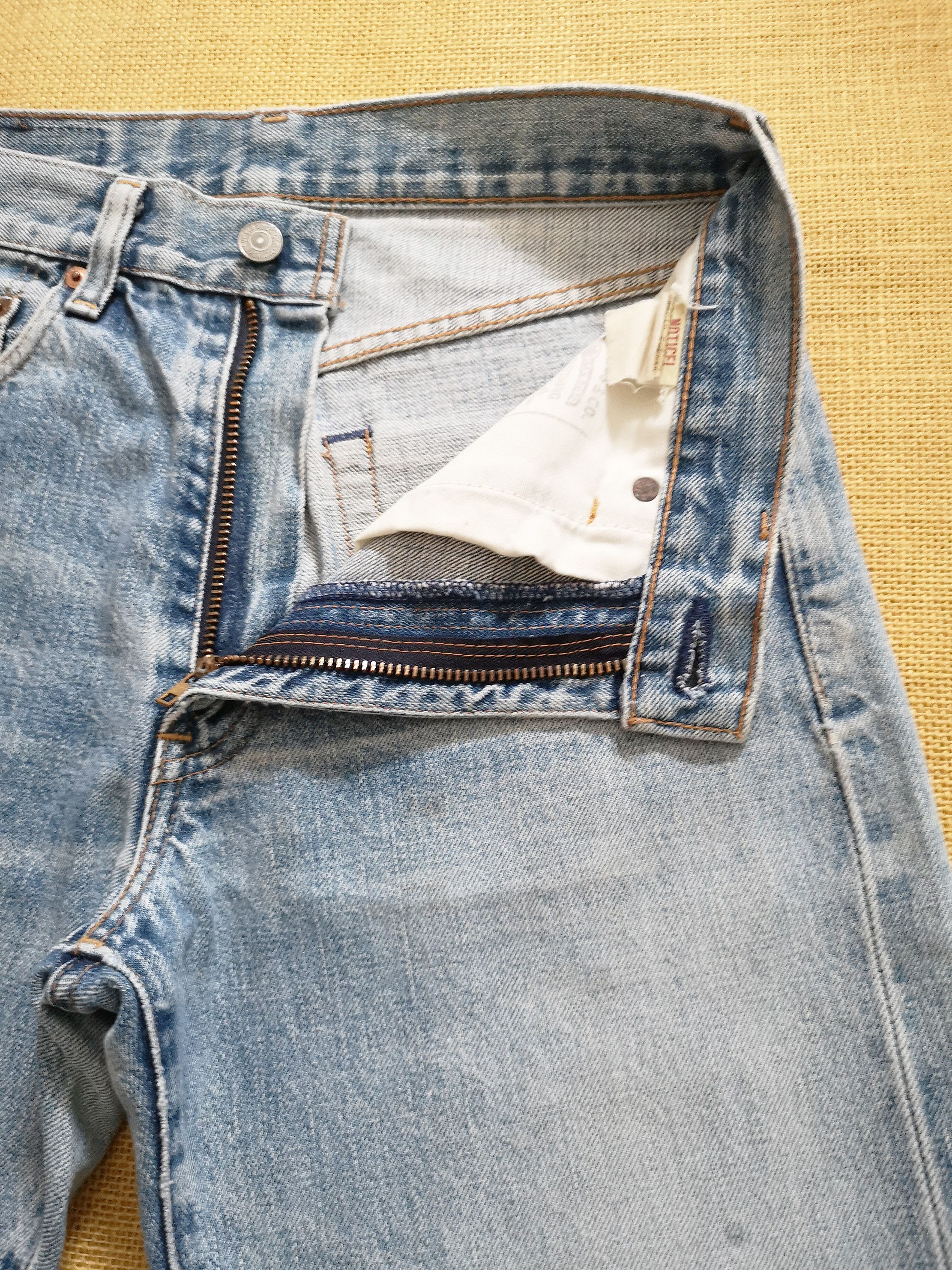 Levi's Levi's 502xx - 1990s - Big E Red Line Selvedge Japan W29 L28 Size US 29 - 5 Thumbnail