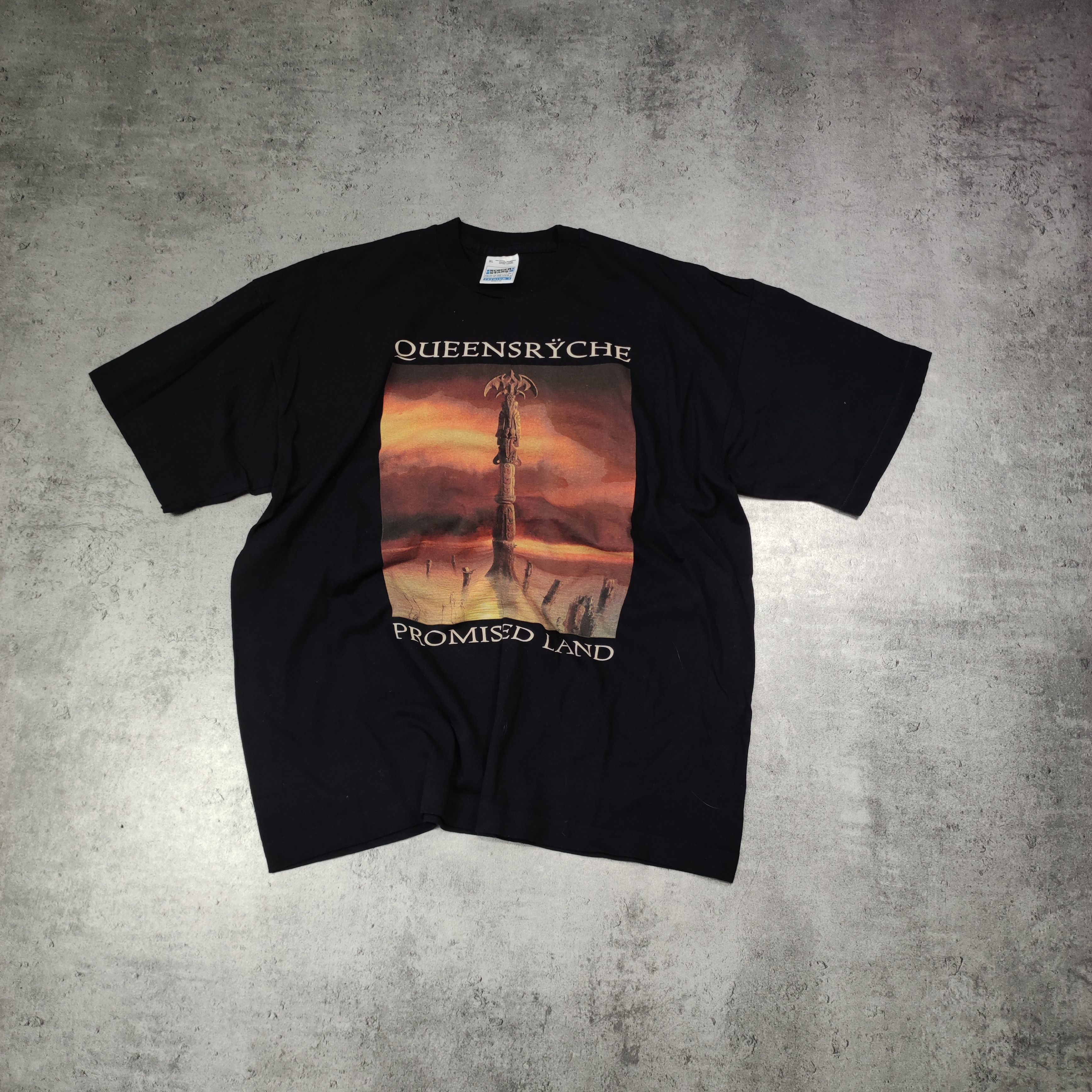 Vintage OG RARE 90s Rock Queenspryche Tour Merch Promo Tee