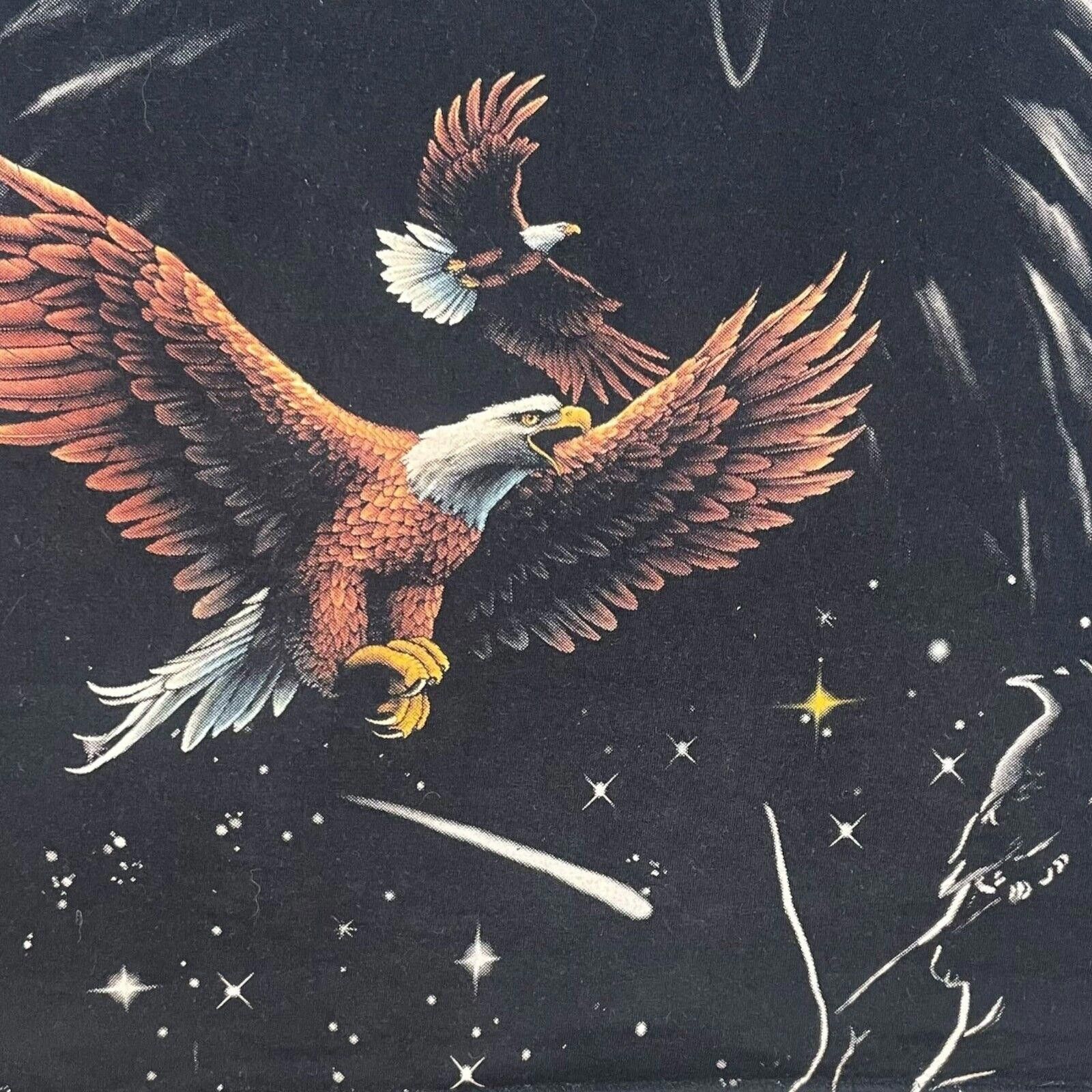 Designer Single Stitch Eagle All Over Print Tee Size L / US 10 / IT 46 - 7 Thumbnail