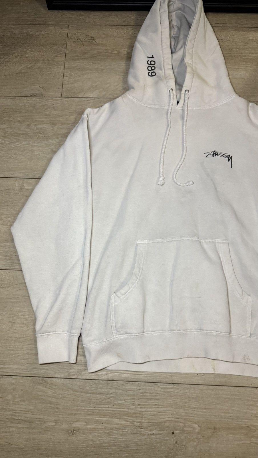 Stussy Vintage / Y2K 1989 Stussy Pin Up Archive Hoodie Size US L / EU 52-54 / 3 - 9 Thumbnail