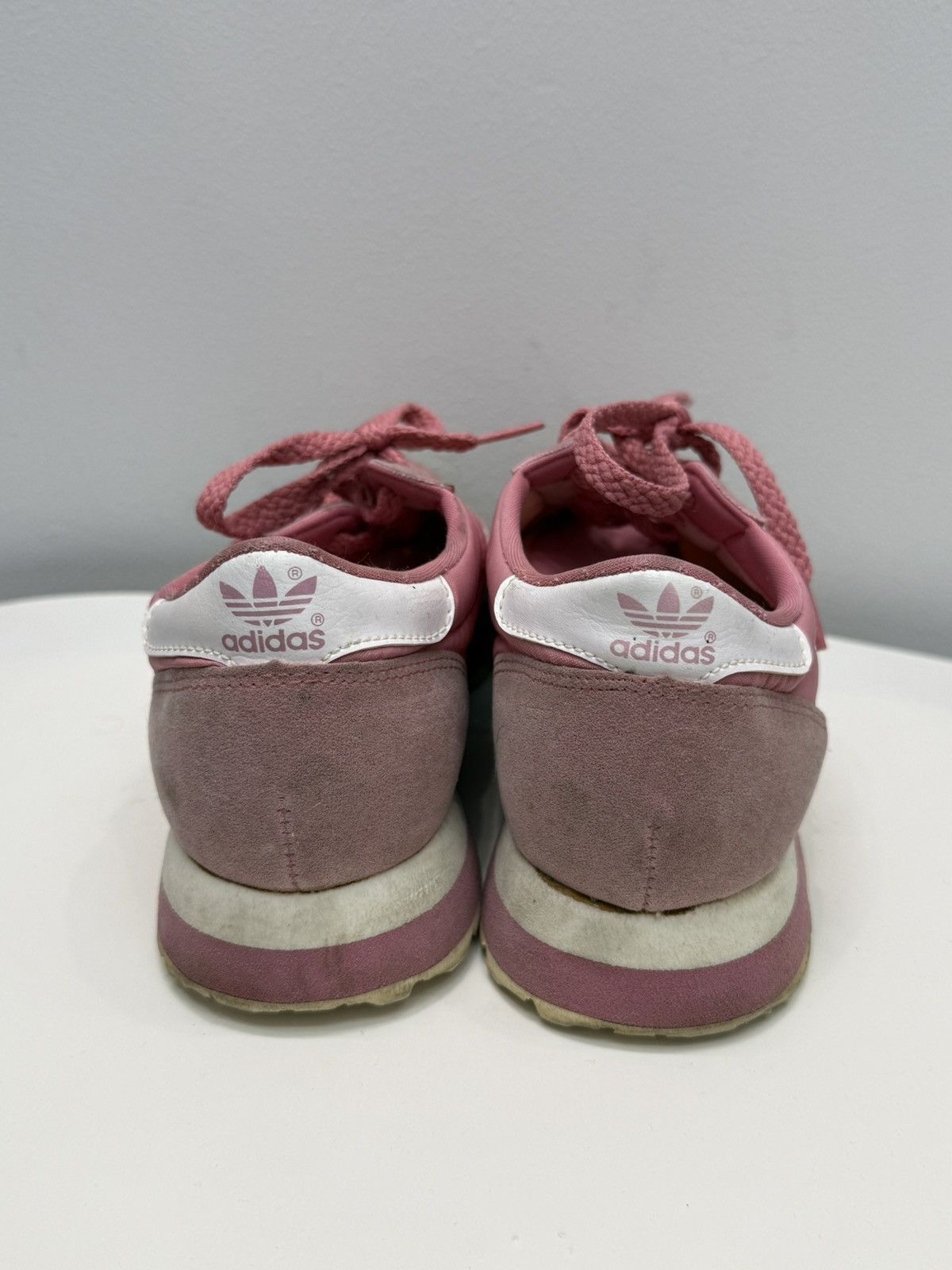 Adidas Adidas Malibu Vintage 80s Pink Waffle Running Shoes Size US 4.5 / IT 34.5 - 4 Thumbnail