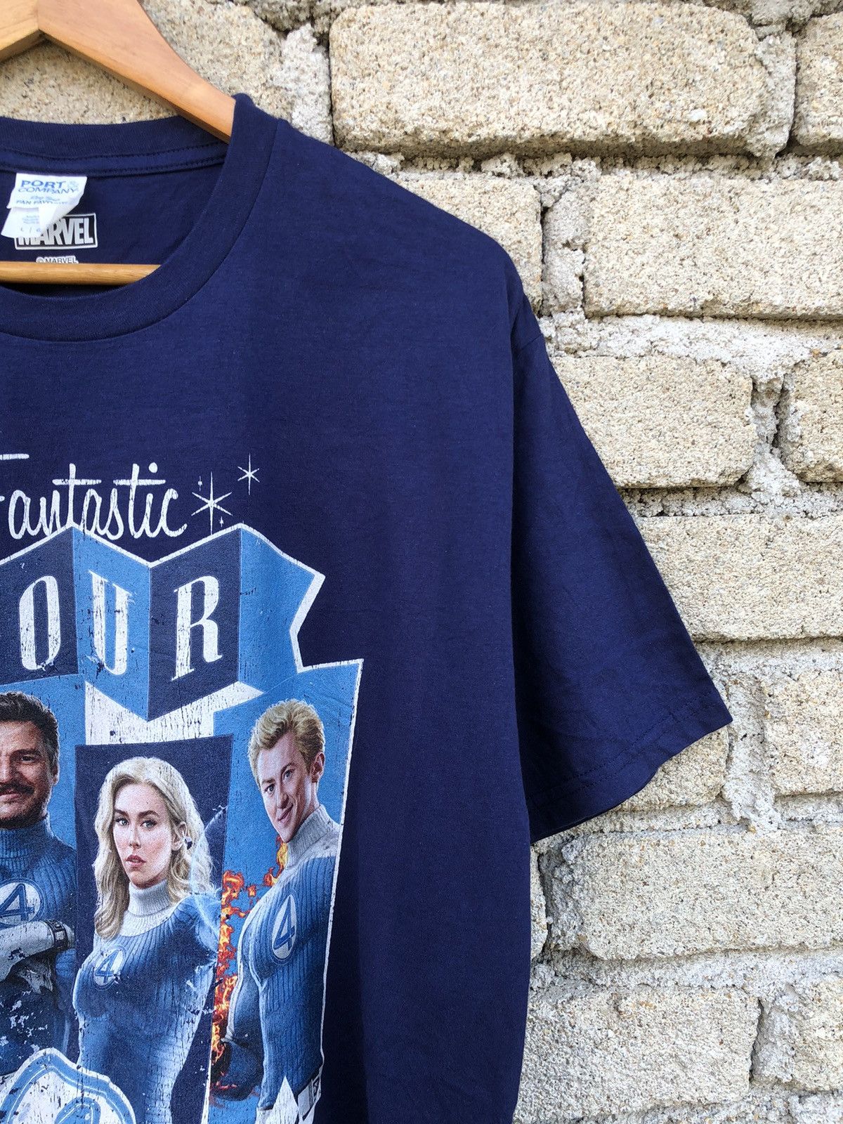 Marvel Comics Vintage Y2K Marvel The Fantastic 4 Tshirt Size US L / EU 52-54 / 3 - 5 Thumbnail