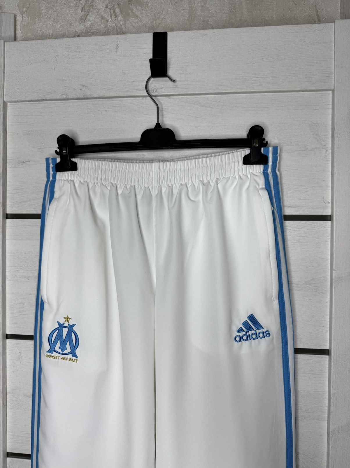 Adidas VINTAGE Adidas Olympique Marseille Tracksuit Football Soccer Size US L / EU 52-54 / 3 - 13 Thumbnail