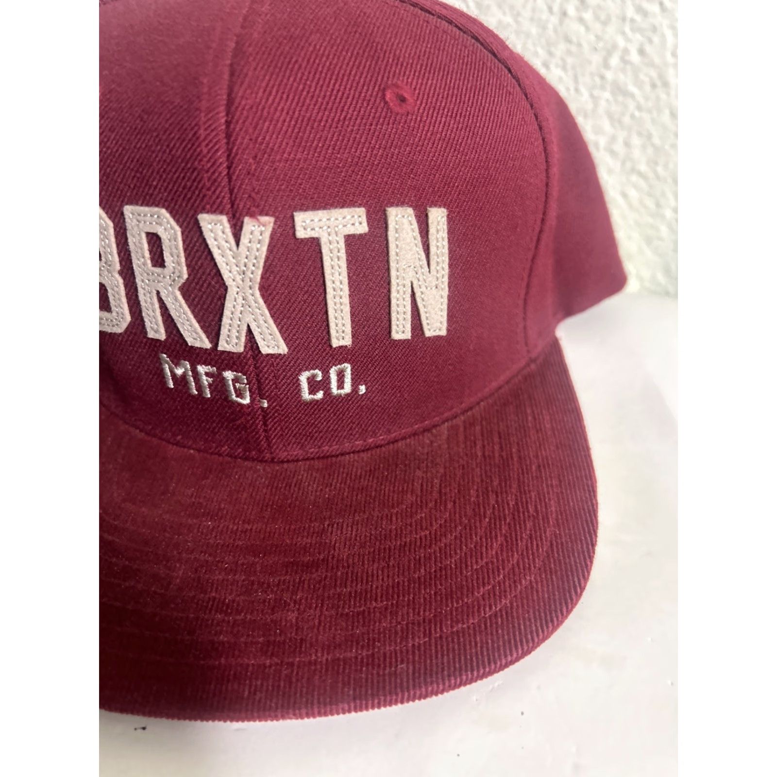 Brixton Brixton SnapBack Hat Maroon Adjustable Size ONE SIZE - 2 Thumbnail