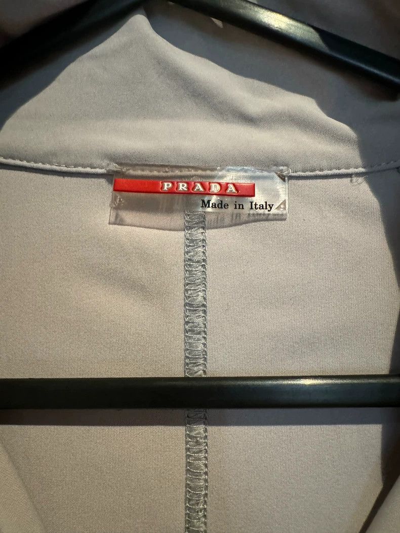 Prada Prada 99ss red Jersey cropped jacket 2504-Nextarrow Size US M / EU 48-50 / 2 - 4 Thumbnail