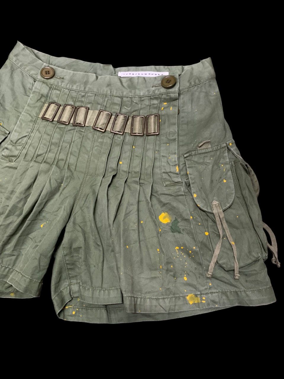 Issey Miyake 🔥RARE🔥SUNAOKUWAHARA BY ISSEY MIYAKE TACTICAL SHORT PANT Size US 30 / EU 46 - 4 Thumbnail
