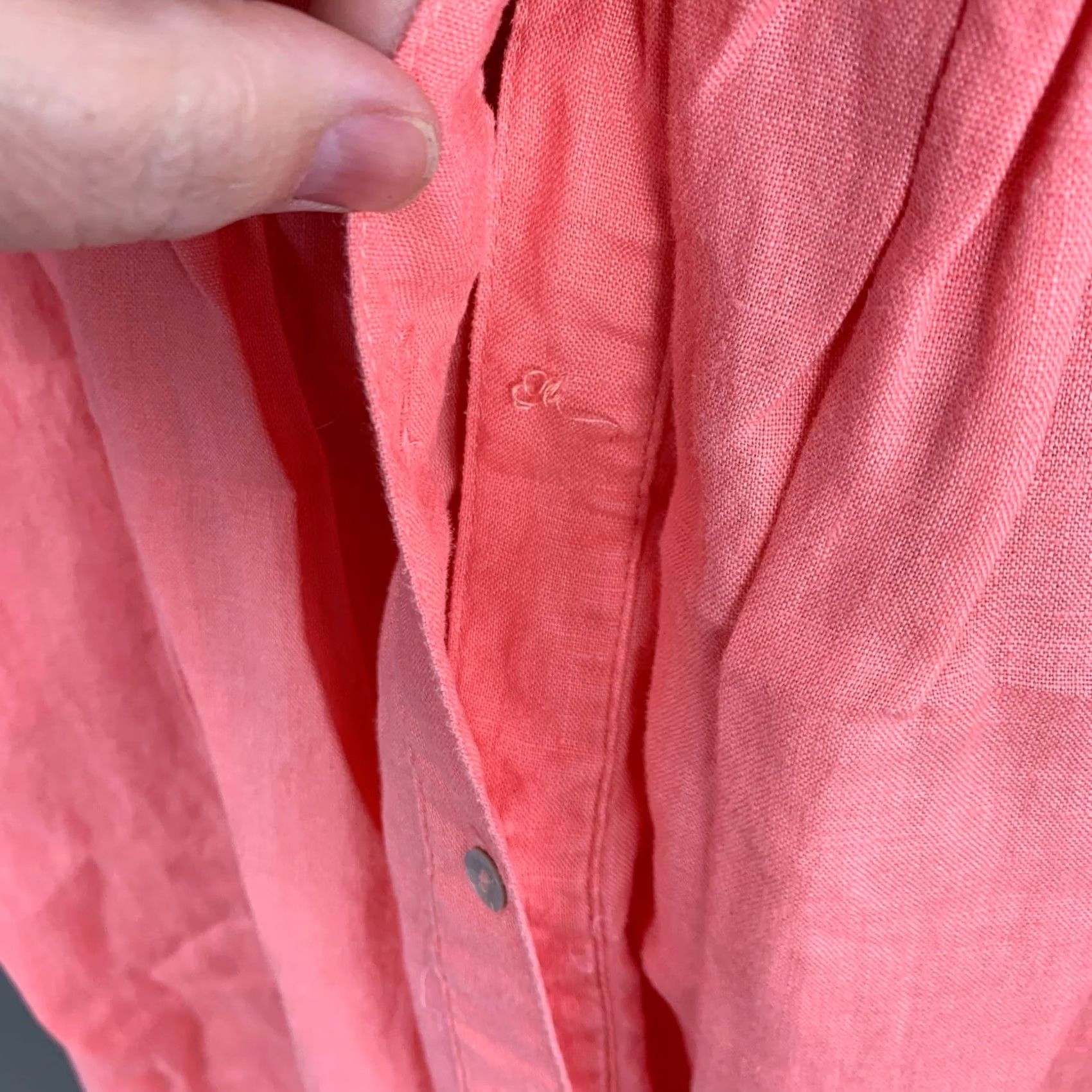 Vintage VINTAGE MALVIN Shirt Dress Women Long Sleeve Pink XS? Size S / US 4 / IT 40 - 4 Thumbnail