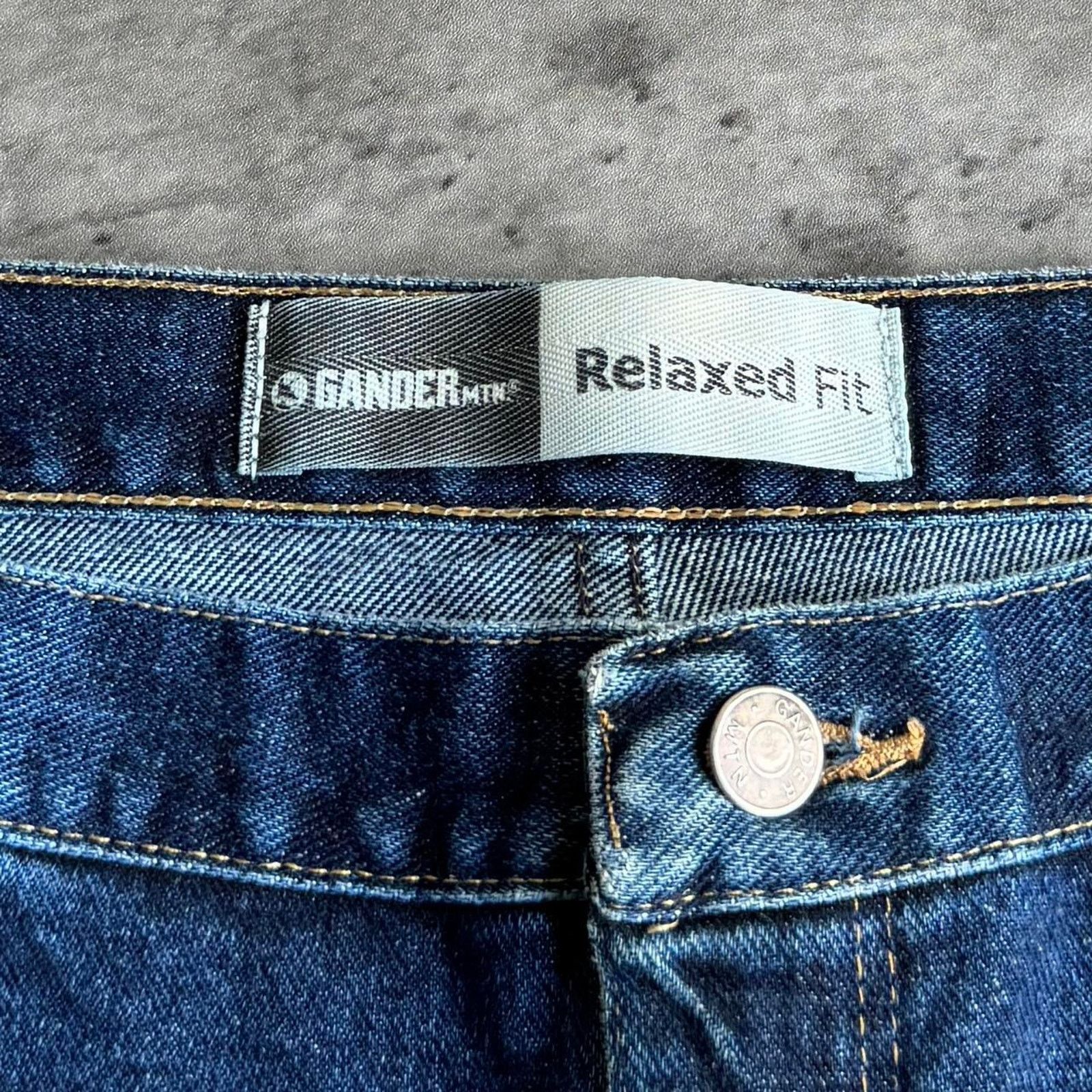 Carhartt × Vintage Vintage Y2K Gander MTN Baggy Grunge Opium Denim Jeans Size US 37 - 4 Thumbnail