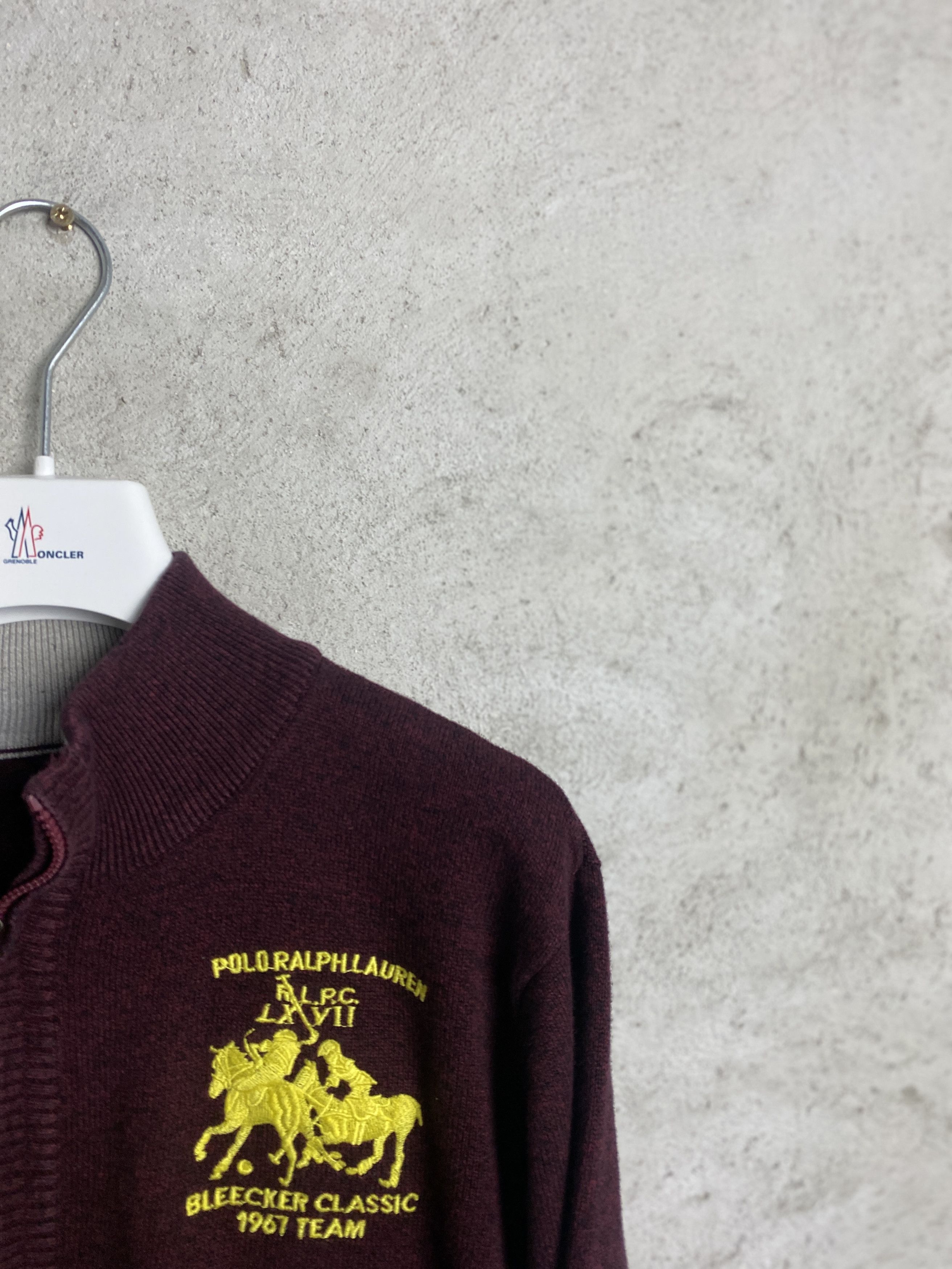 Polo Ralph Lauren Polo Ralph Lauren big pony 3 quarter zip sweatshirt Size US M / EU 48-50 / 2 - 2 Thumbnail