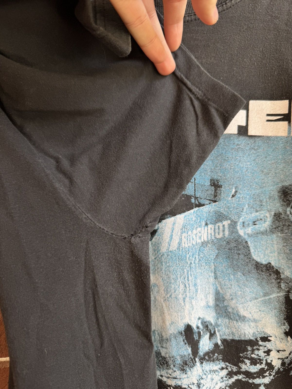 Band Tees Rare 00s Rammstein rosenrot Vintage Band T-Shirt Metal Rock Size US XL / EU 56 / 4 - 7 Thumbnail