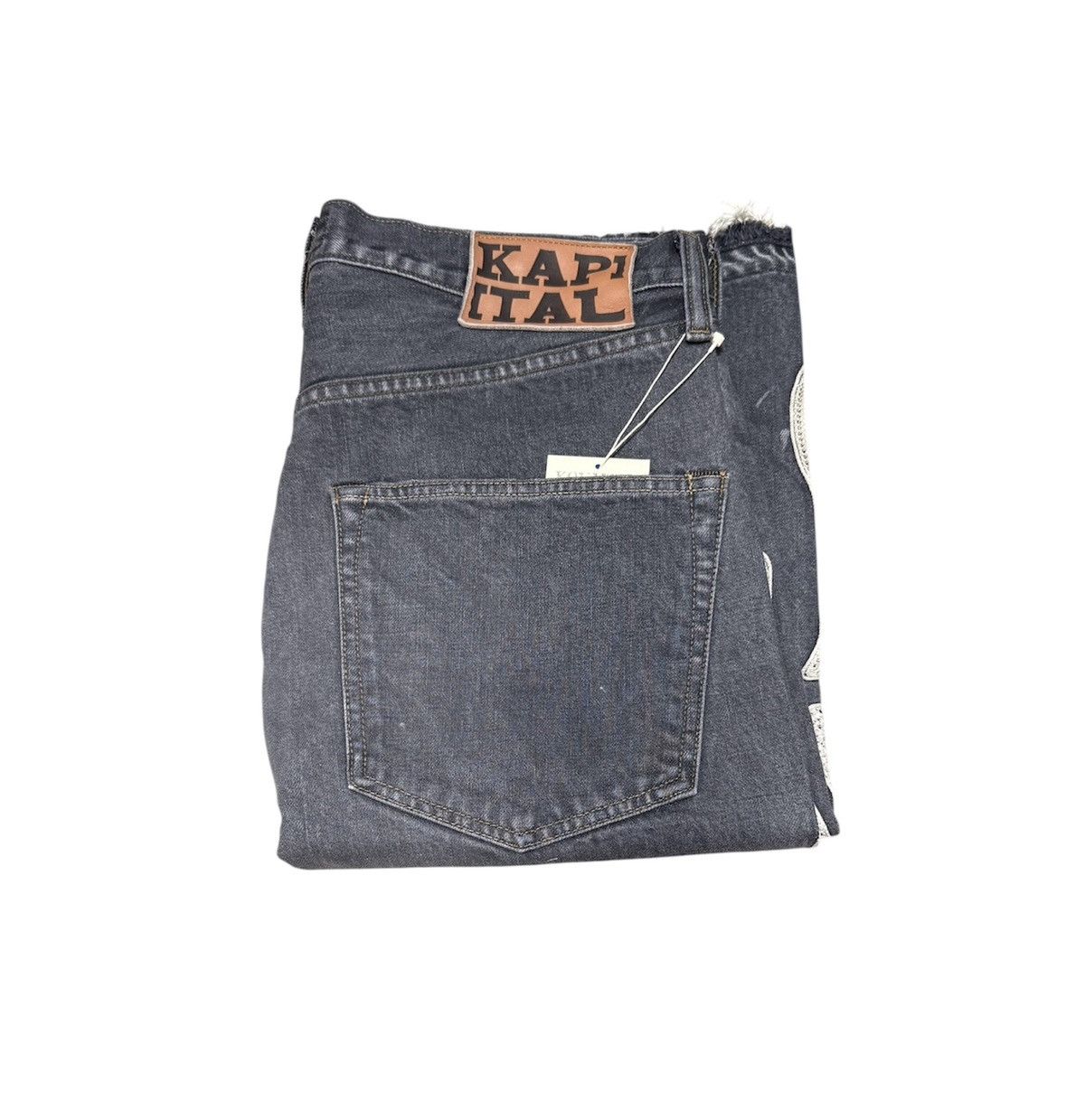 Kapital KAPITAL 14oz Bone short denim 34 Size US 34 / EU 50 - 3 Thumbnail