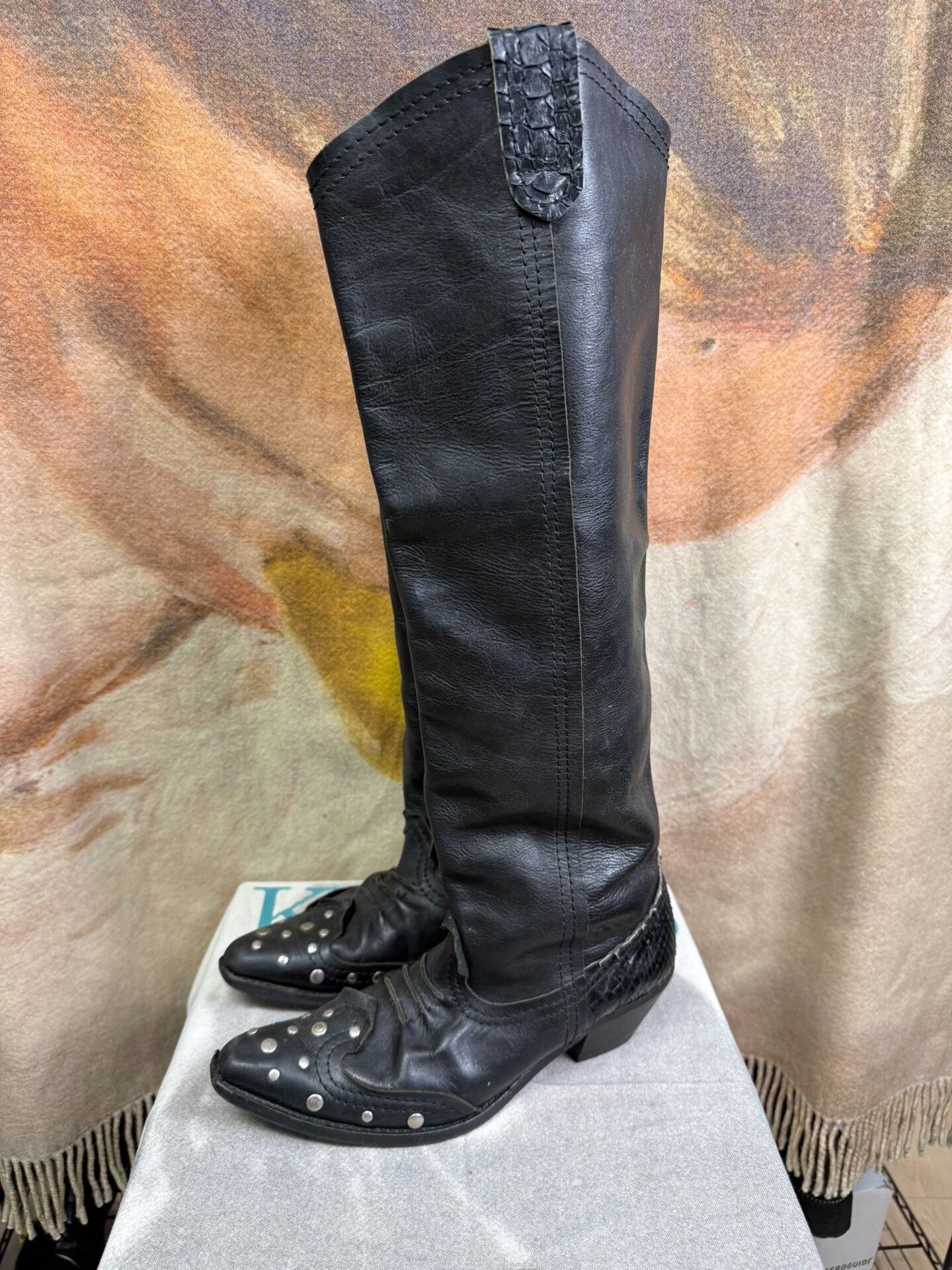 Junya Watanabe Junya Watanabe Studded Knee-High Boots Size US 10 / EU 43 - 1 Thumbnail