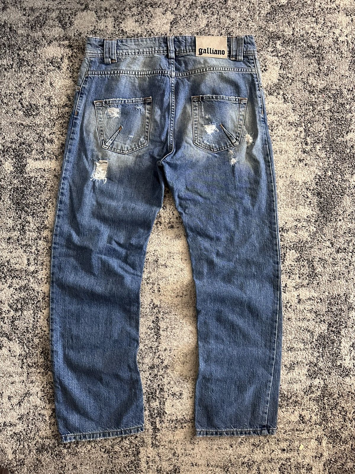 John Galliano 🔥300$ 🔥 Galliano Jeans Rare Size 25" / US 0 / IT 36 - 1 Thumbnail