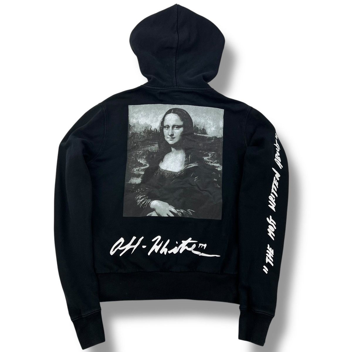 Off-White Off-White Mona Lisa Black Hoodie Size US XS / EU 42 / 0 - 2 Thumbnail