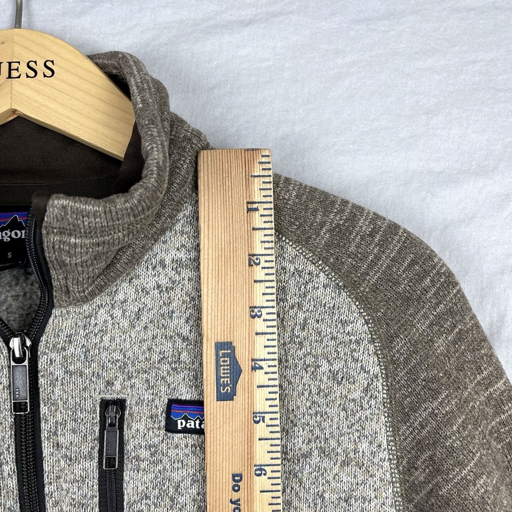 Patagonia Patagonia Sweater Men Small Half Zip Fleece Brown Outdoor Pullover Knit 1/4 Zip Zipper Embroidered Logo Casual Travel Workwear Size US S / EU 44-46 / 1 - 5 Thumbnail