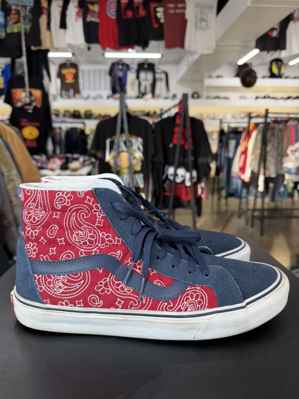 Vans Vans Sk8 Hi Bandana Size 10 Size US 10 / EU 43 - 6 Thumbnail