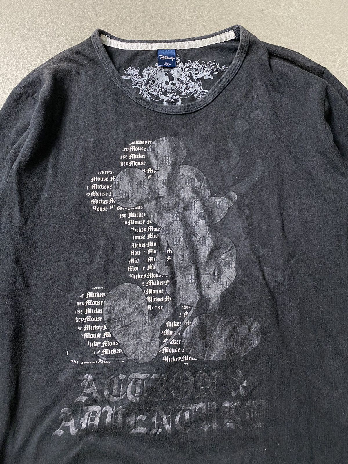 Beauty Beast × Hysteric Glamour × If Six Was Nine Y2K Mickey Mouse Poem Longsleeve Size US M / EU 48-50 / 2 - 3 Thumbnail